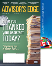 Advisor’s Edge – 1 octobre 2018