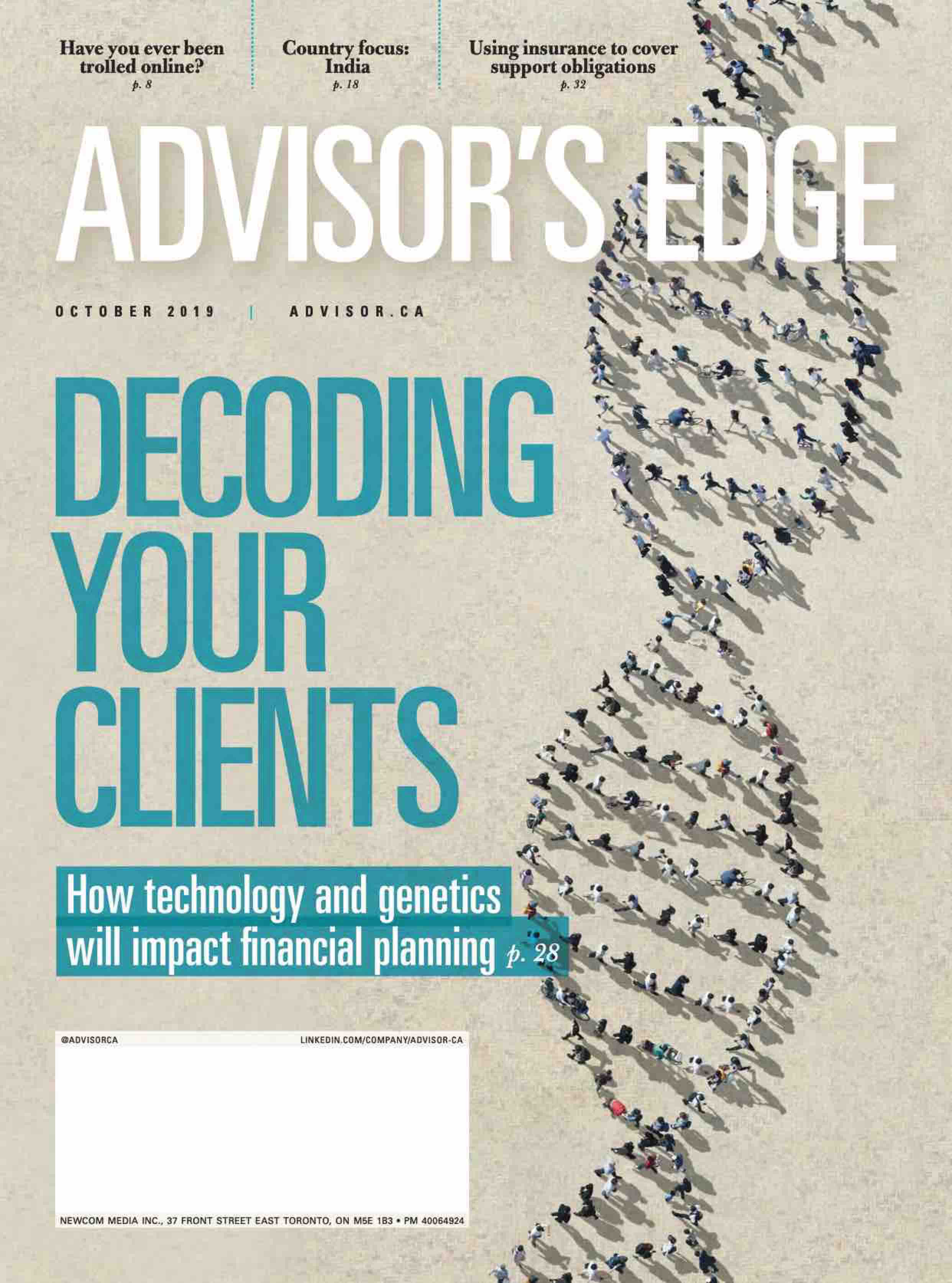 Advisor’s Edge – 1 octobre 2019