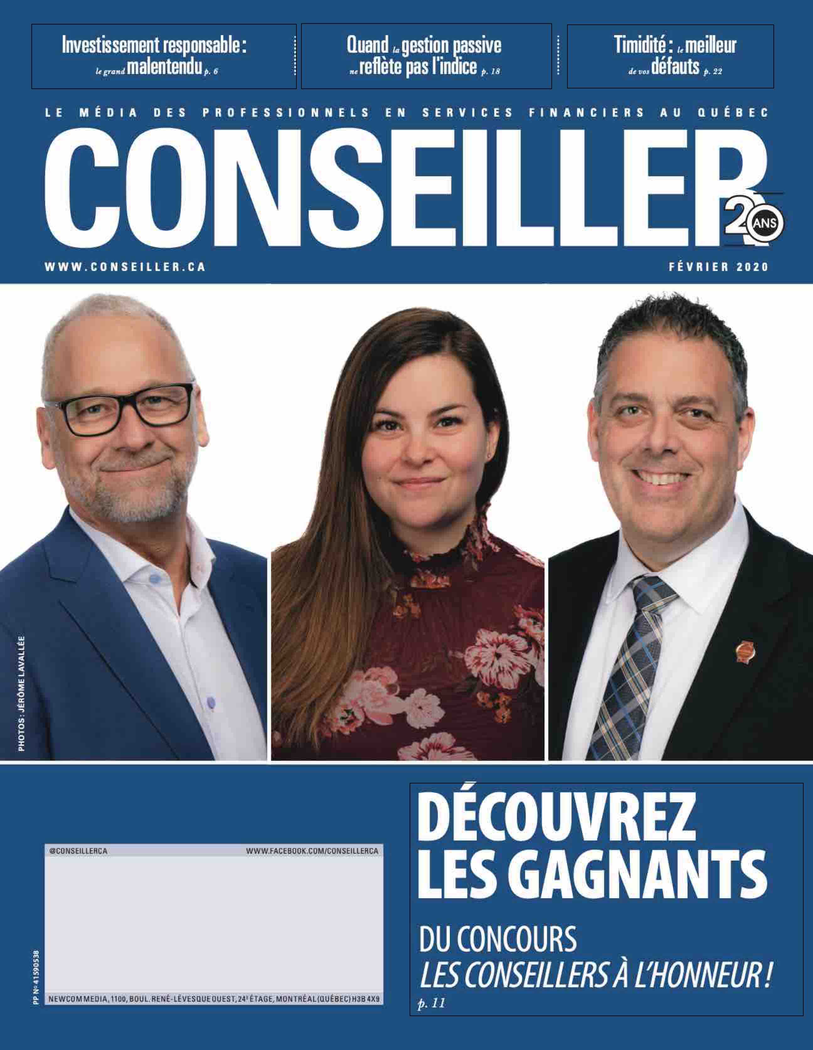 Conseiller – 1 février 2020