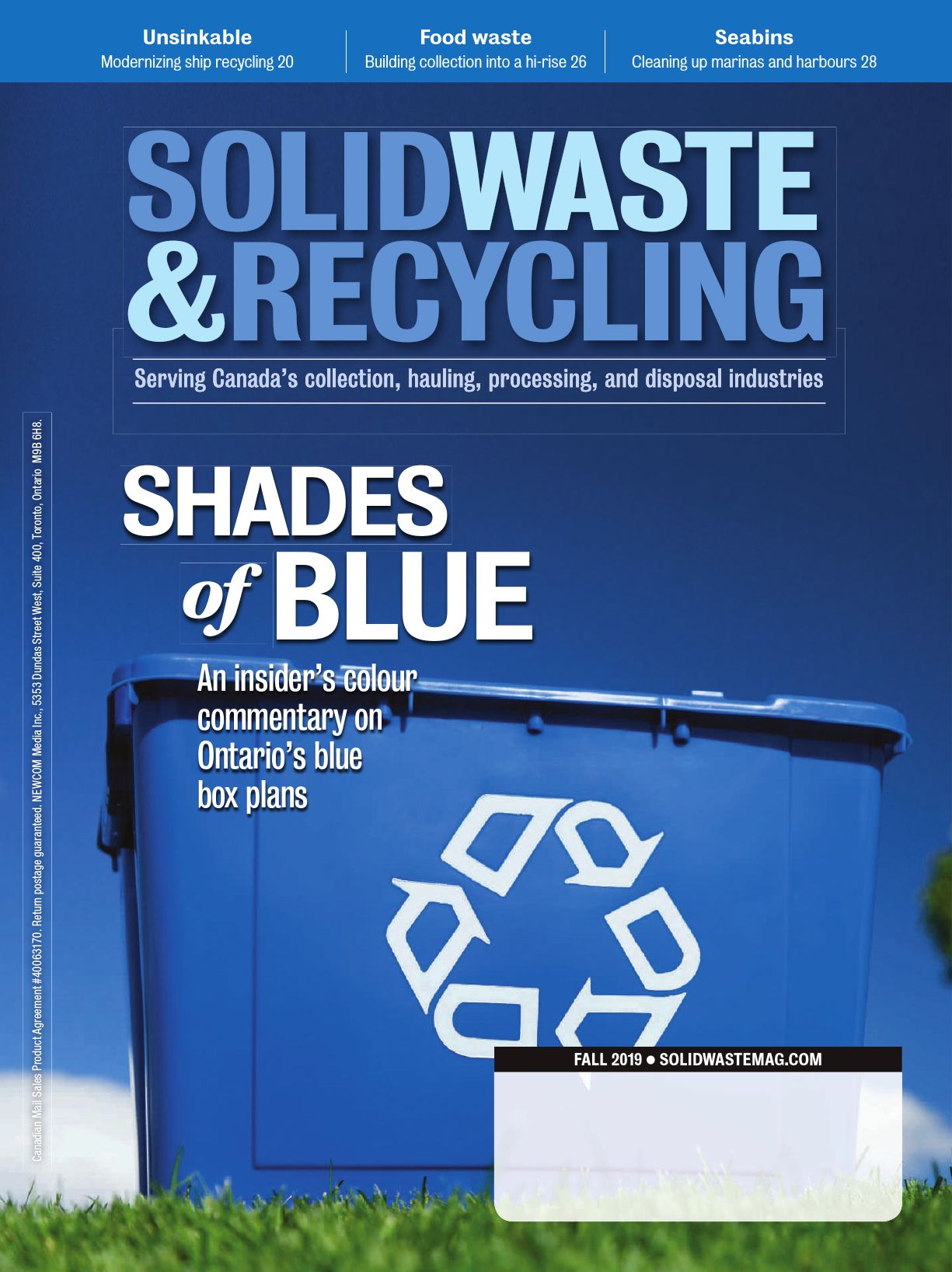 Waste & Recycling – Fall 2019