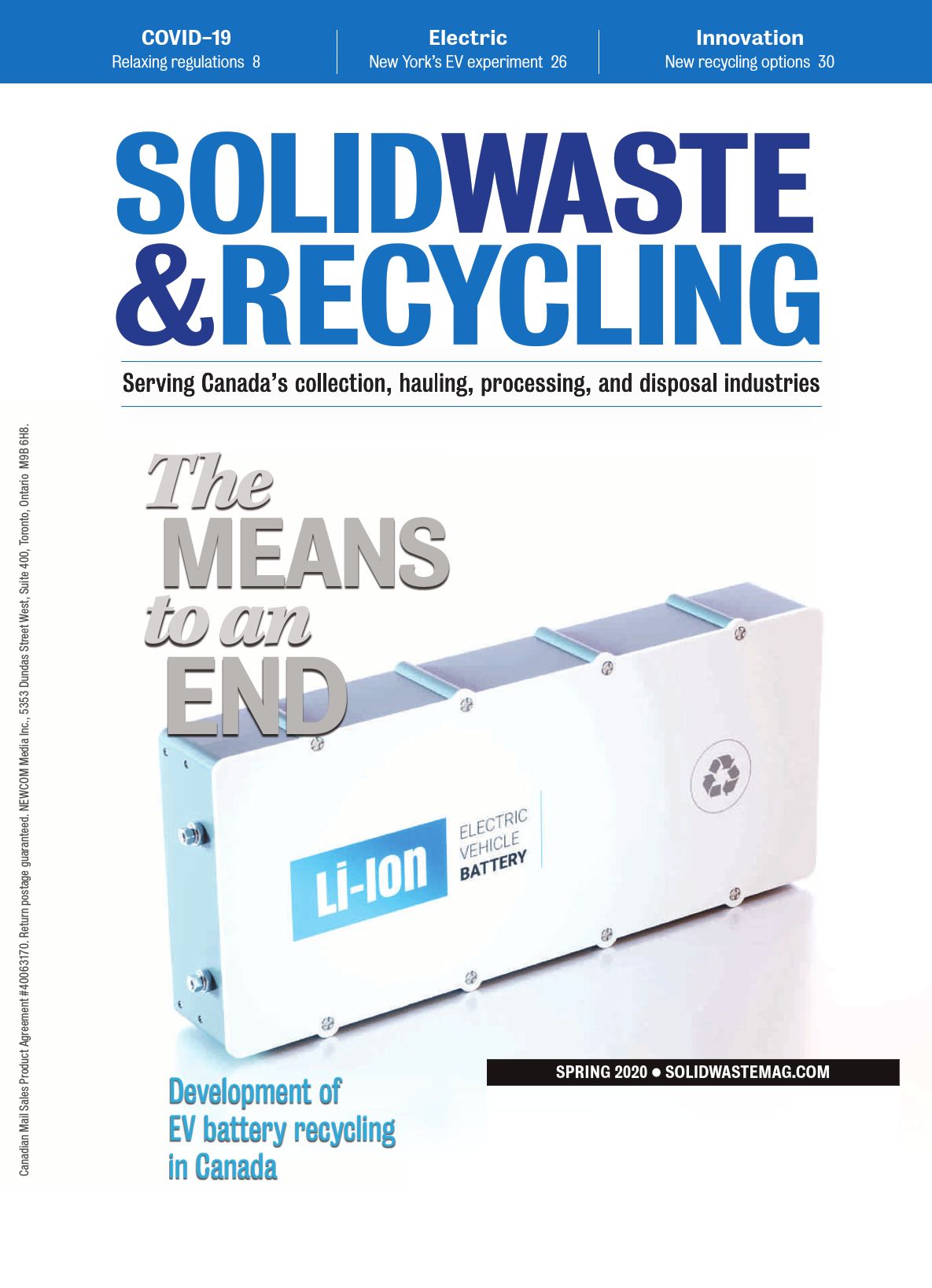 Waste & Recycling – Spring 2020