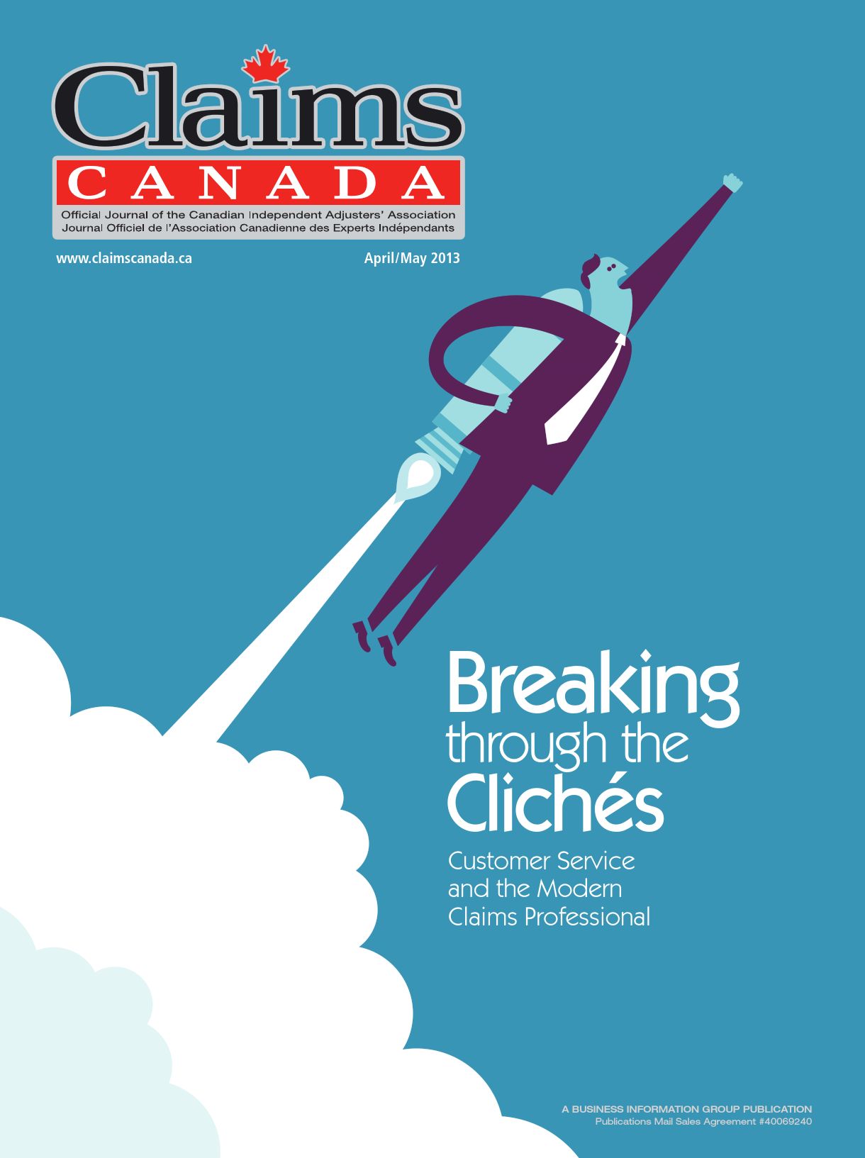 Claims Canada – April / May 2013