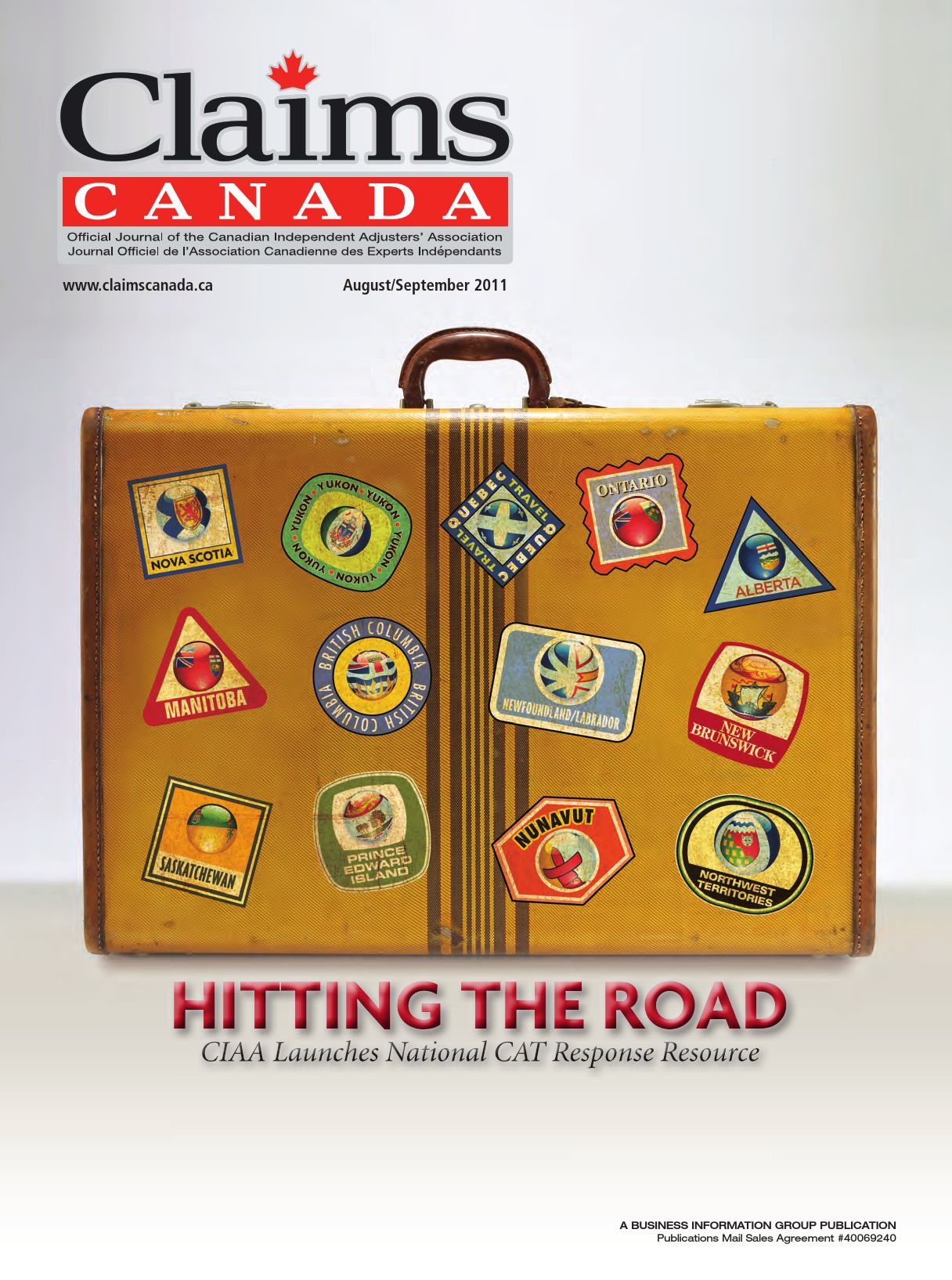 Claims Canada – August / September 2011