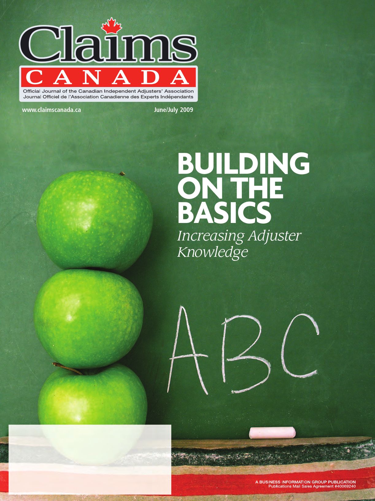 Claims Canada – June / July 2009