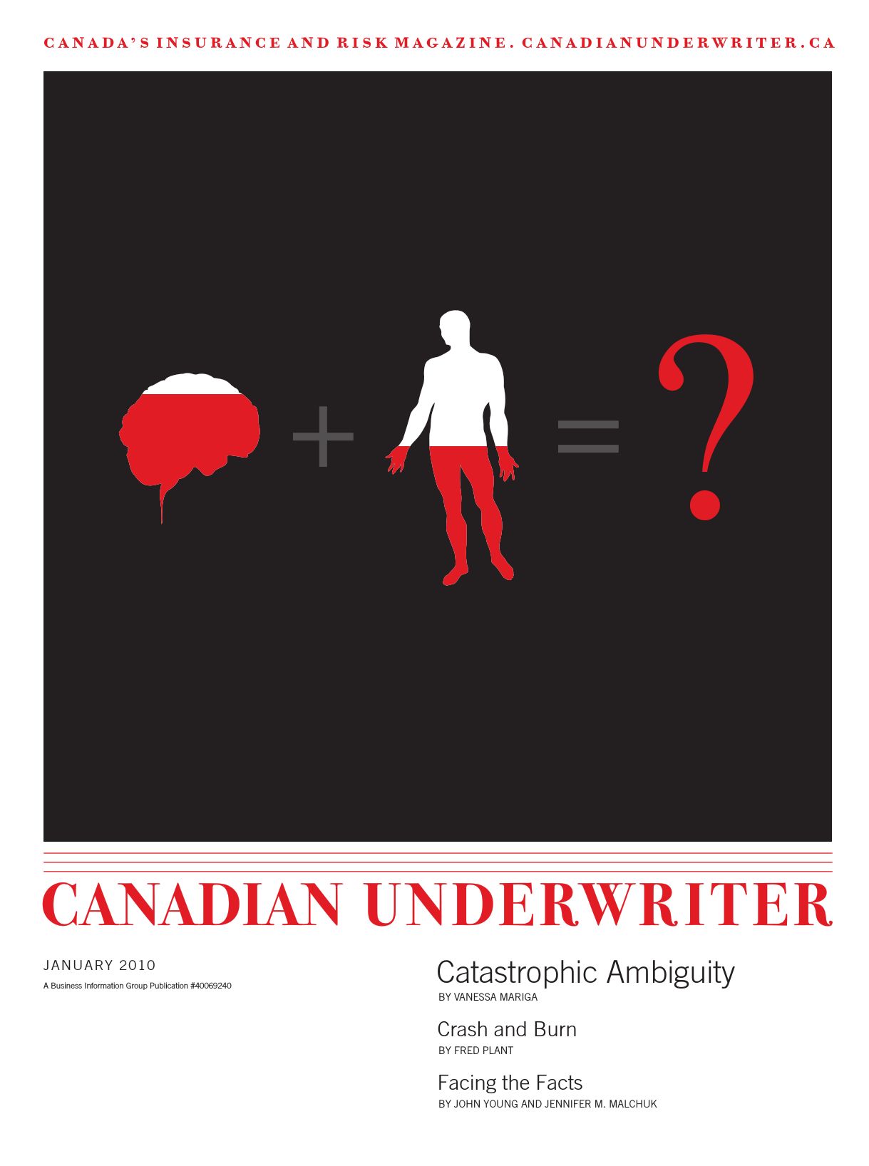 Canadian Underwriter – 1 janvier 2010