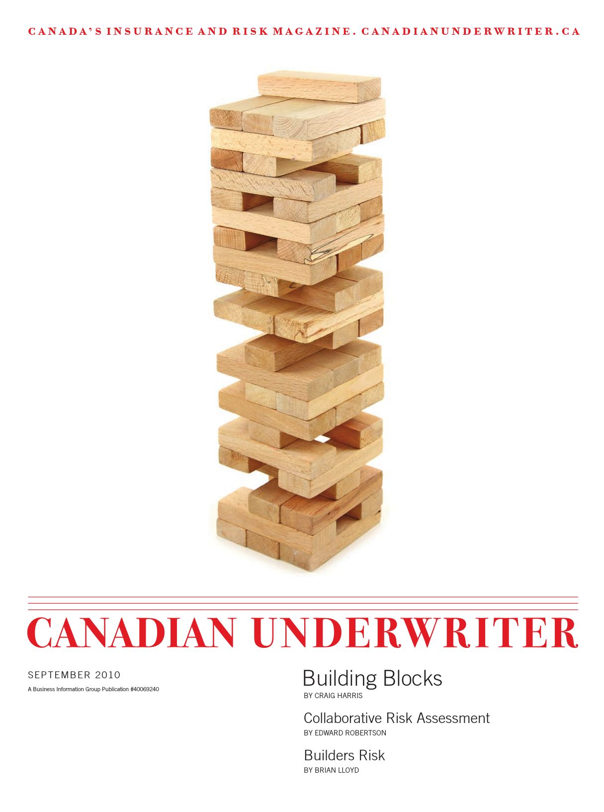 Canadian Underwriter – 1 septembre 2010