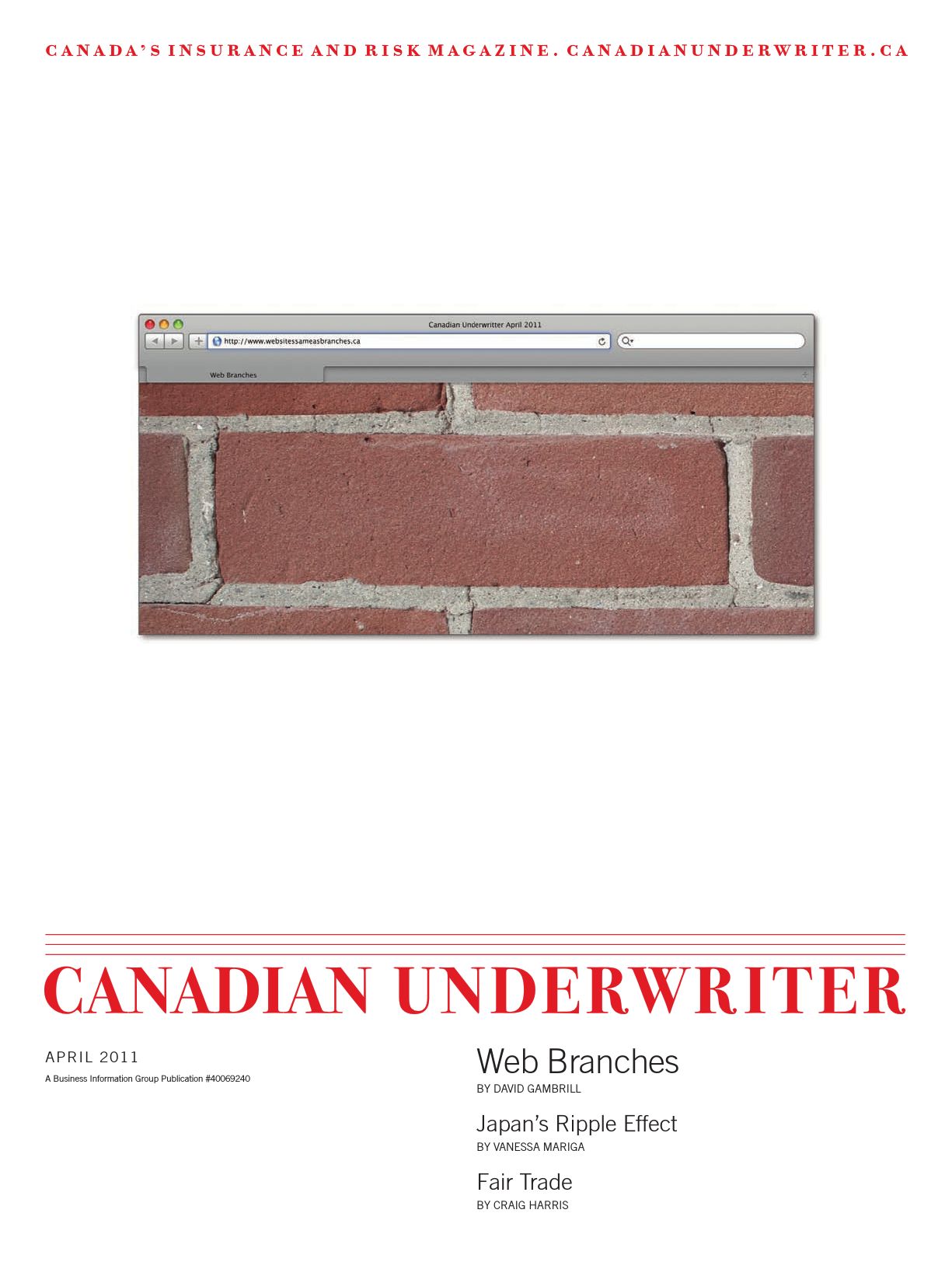 Canadian Underwriter – 1 avril 2011