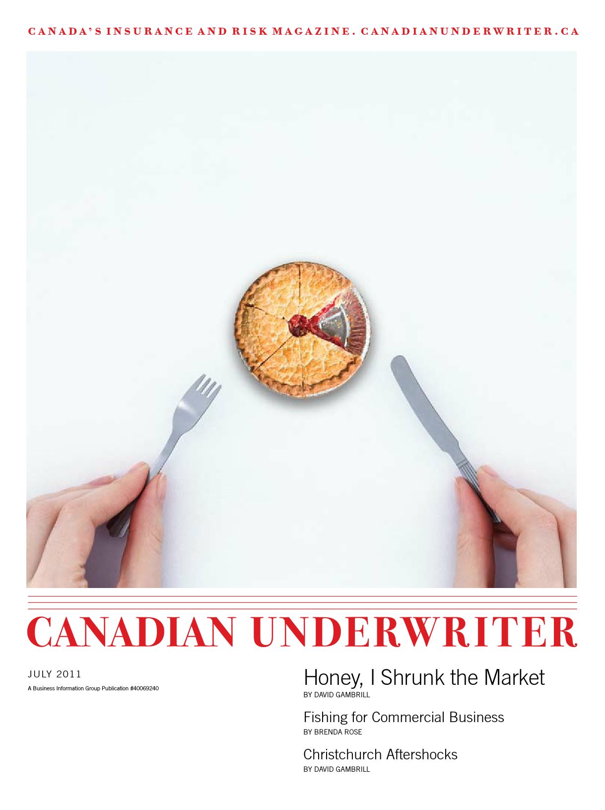 Canadian Underwriter – 1 juillet 2011