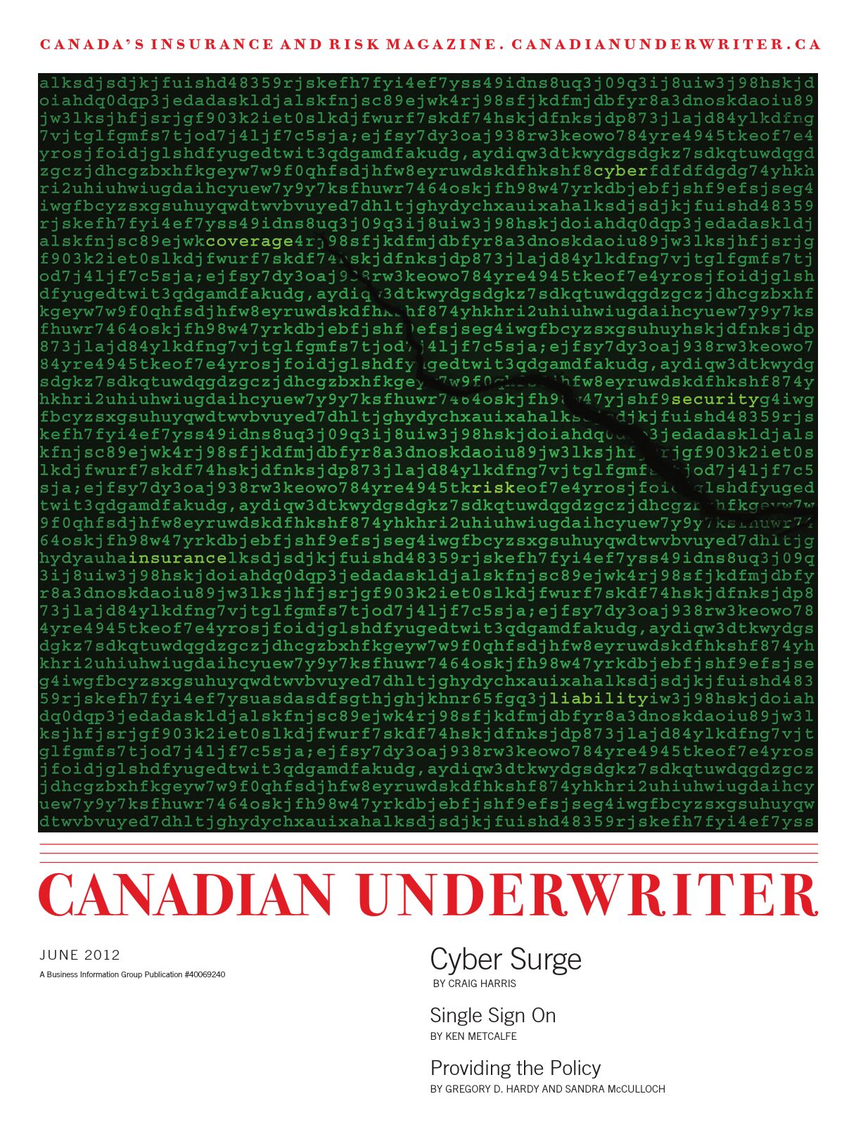 Canadian Underwriter – 1 juin 2012