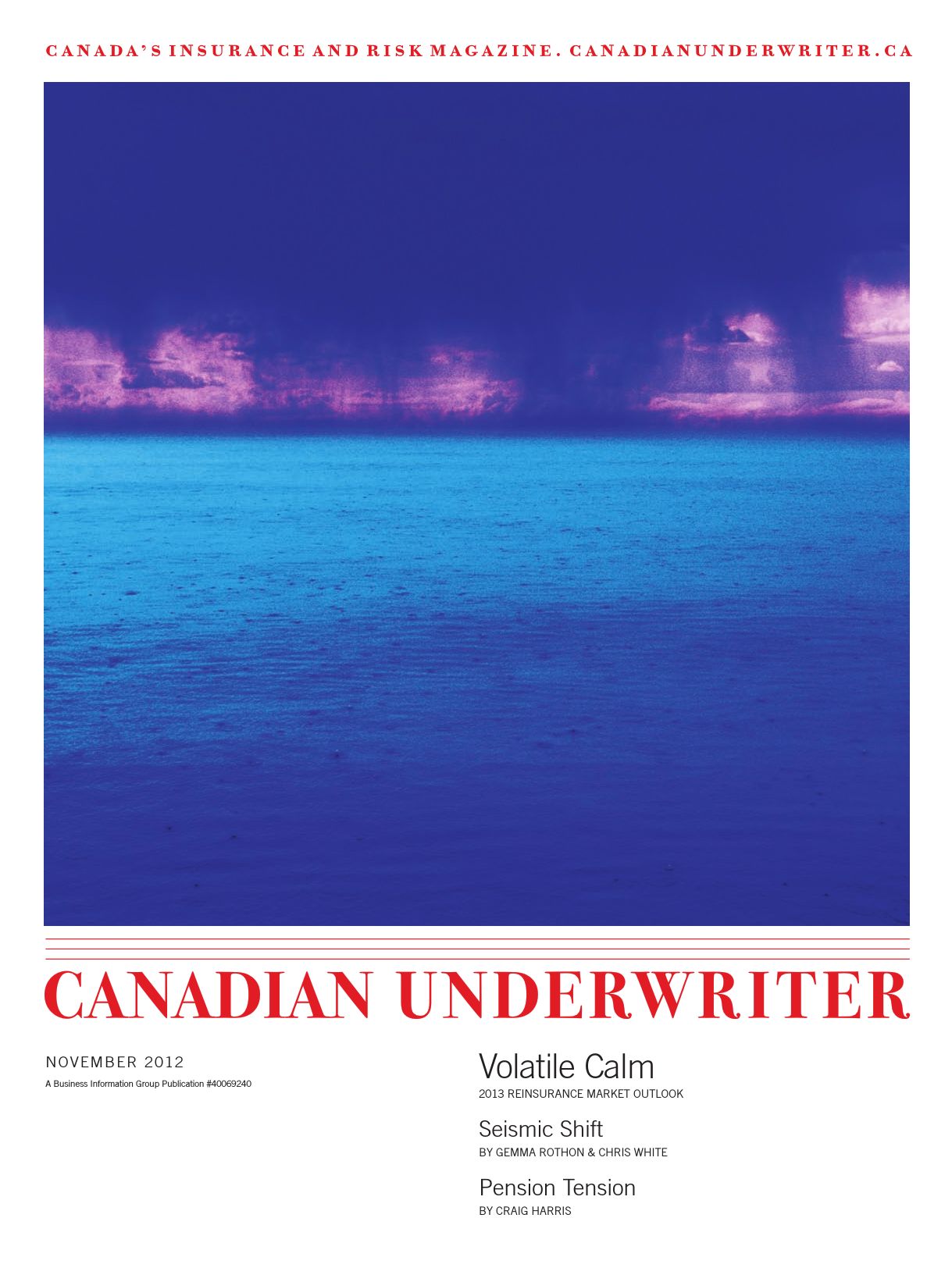 Canadian Underwriter – 1 novembre 2012