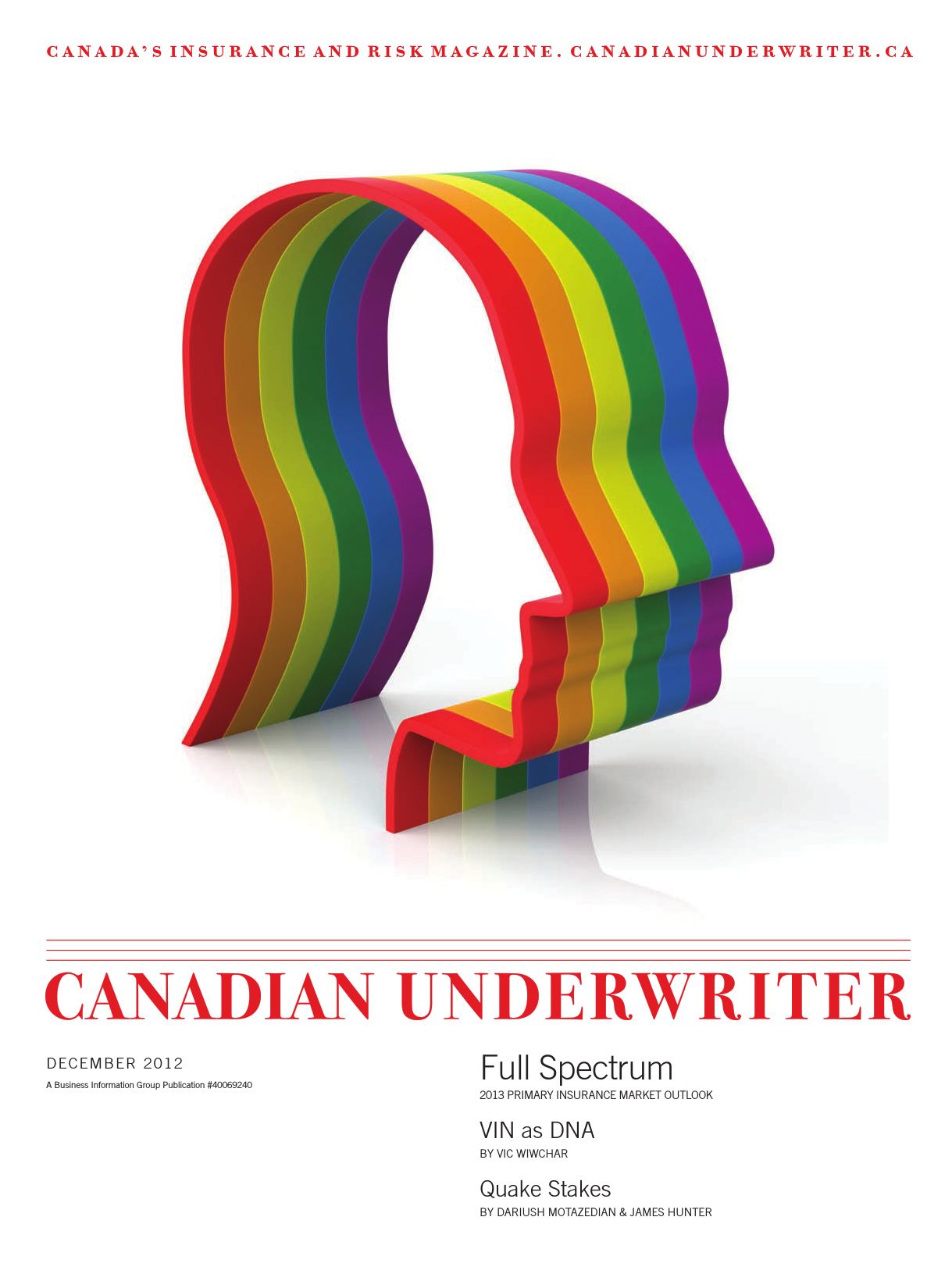 Canadian Underwriter – 1 décembre 2012