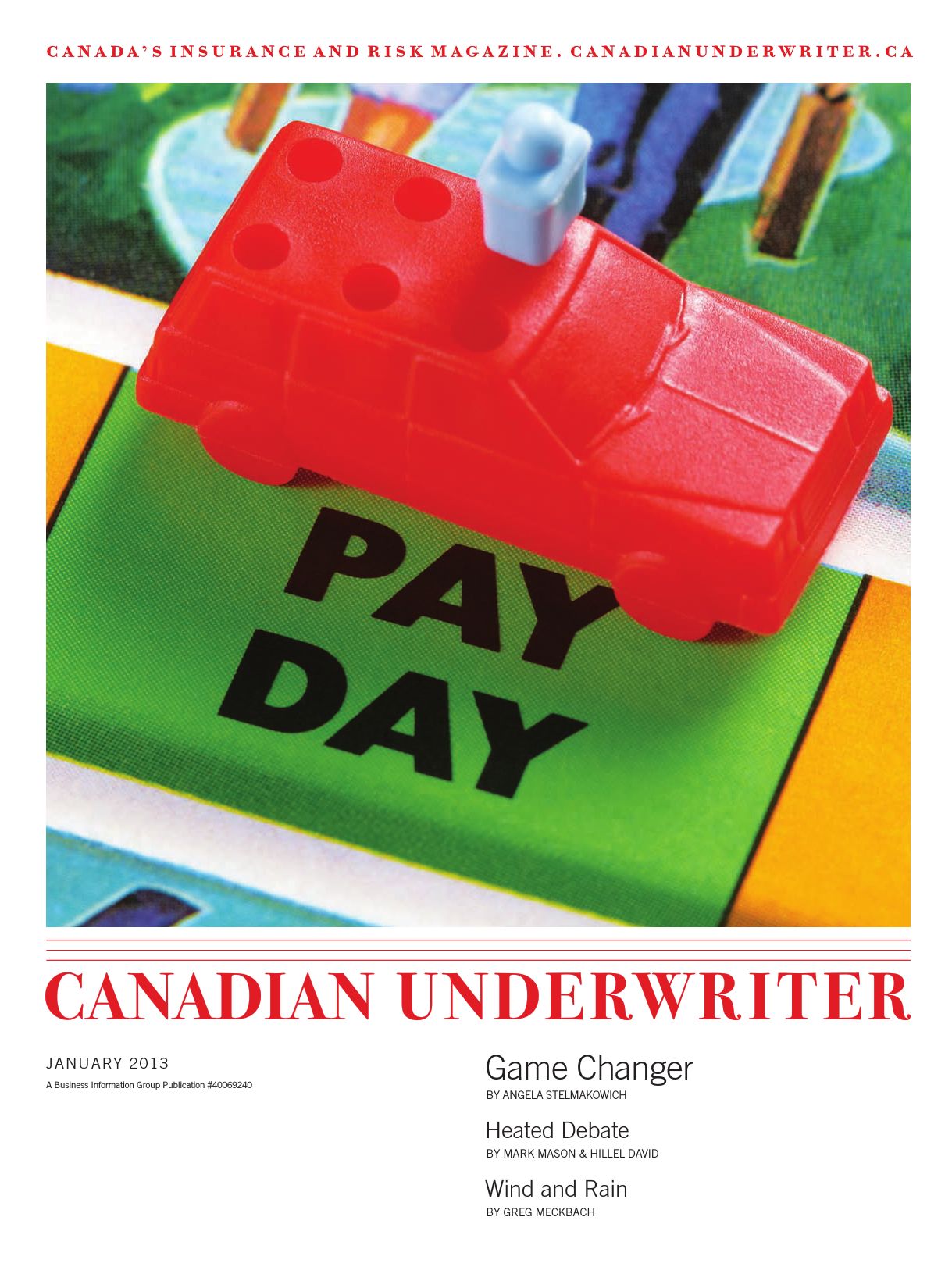 Canadian Underwriter – 1 janvier 2013