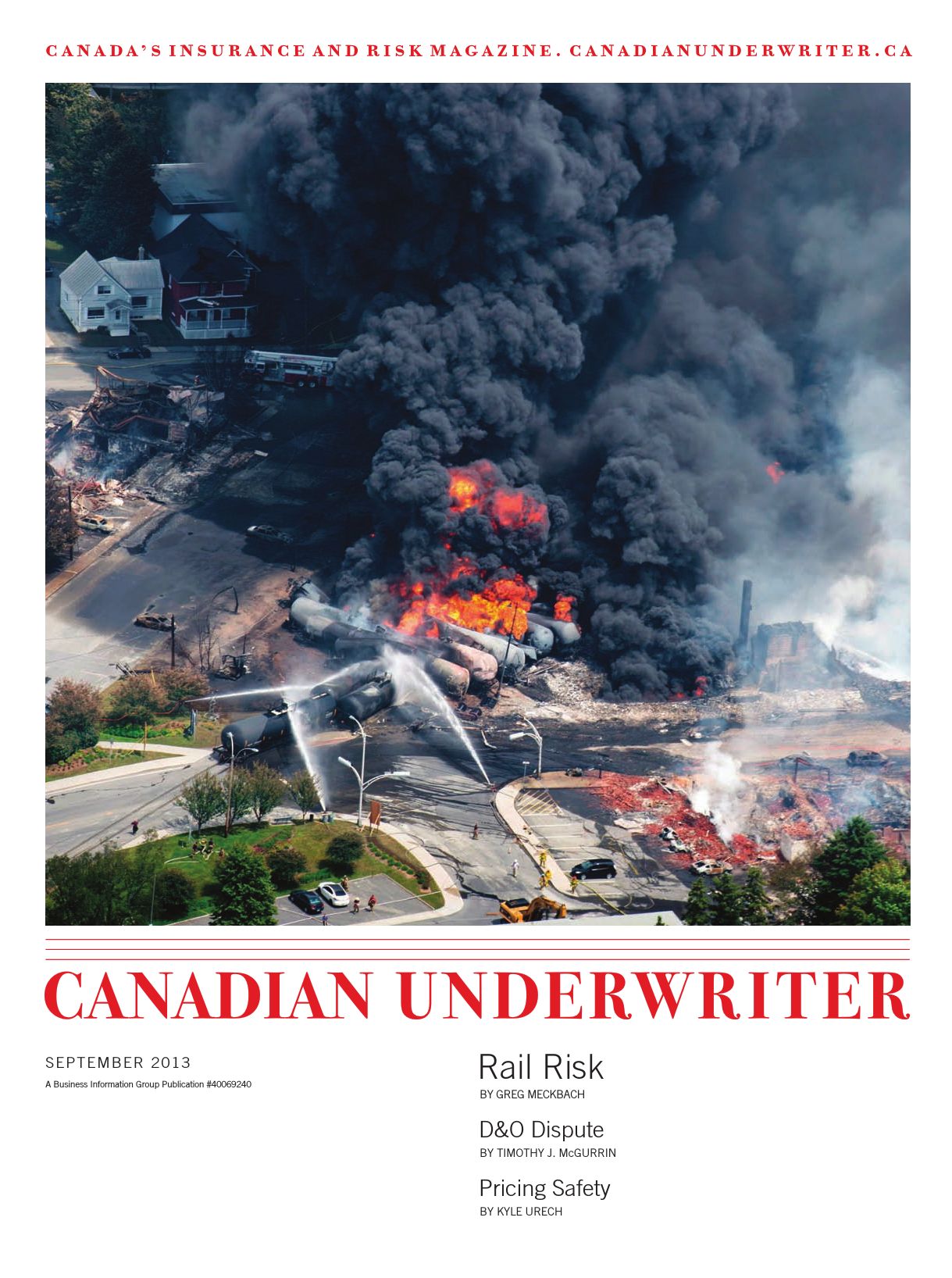 Canadian Underwriter – 1 septembre 2013