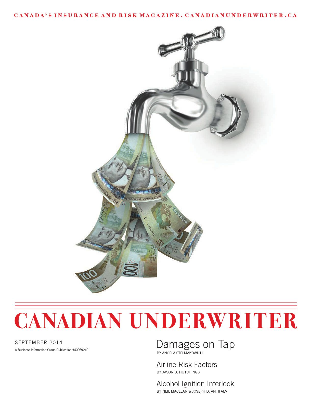 Canadian Underwriter – 1 septembre 2014