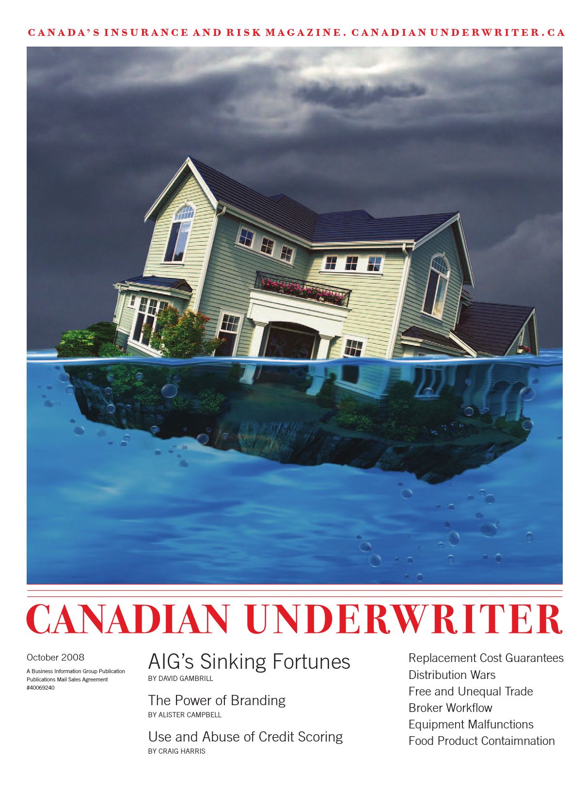 Canadian Underwriter – 1 octobre 2008