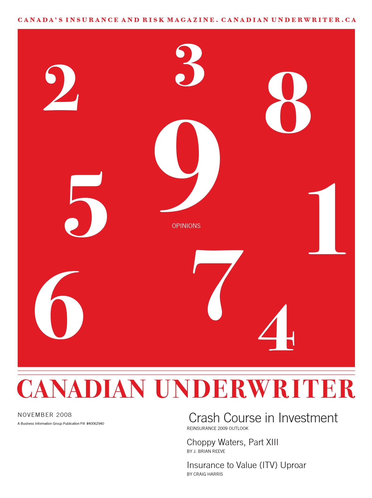 Canadian Underwriter – 1 novembre 2008