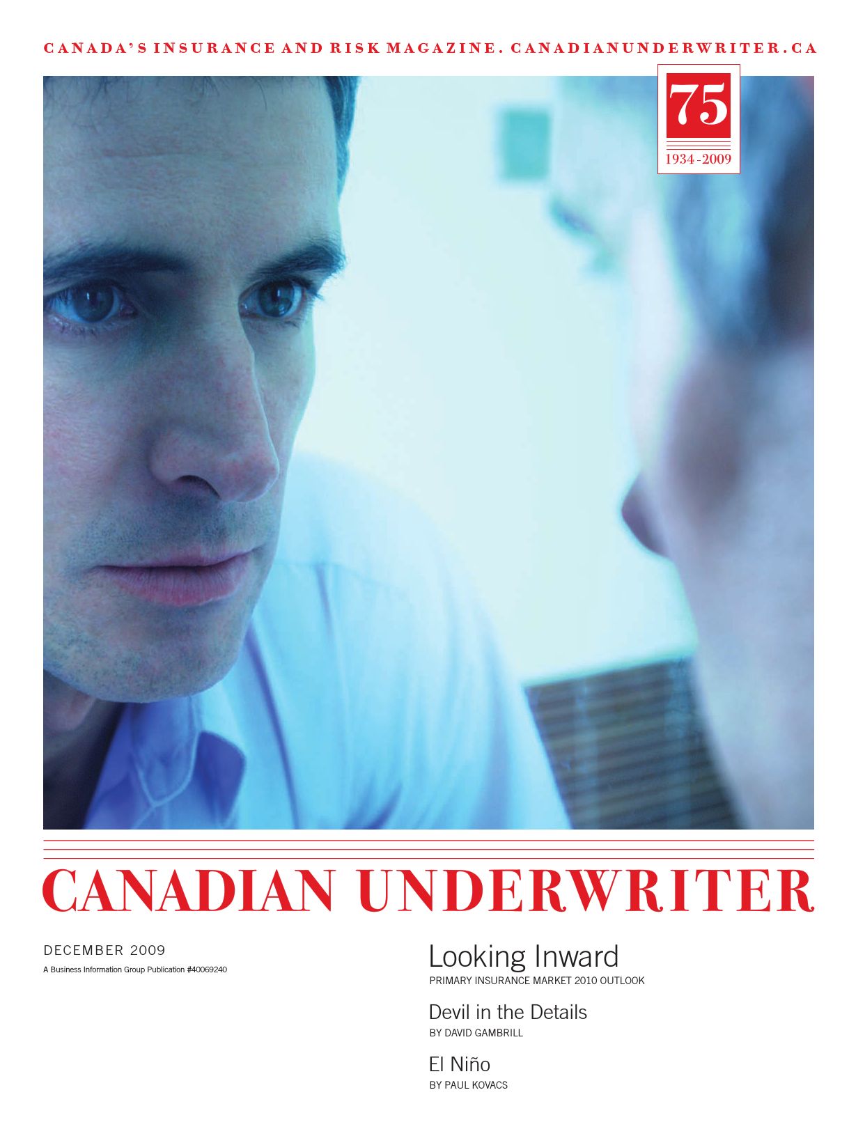 Canadian Underwriter – 1 décembre 2009