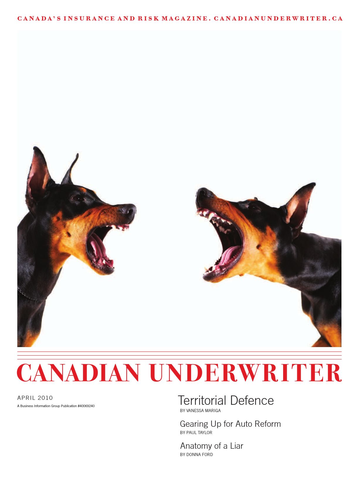 Canadian Underwriter – 1 avril 2010