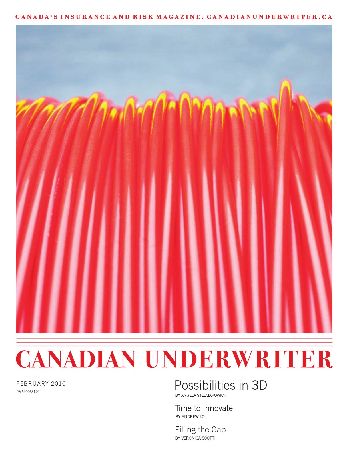 Canadian Underwriter – 1 février 2016