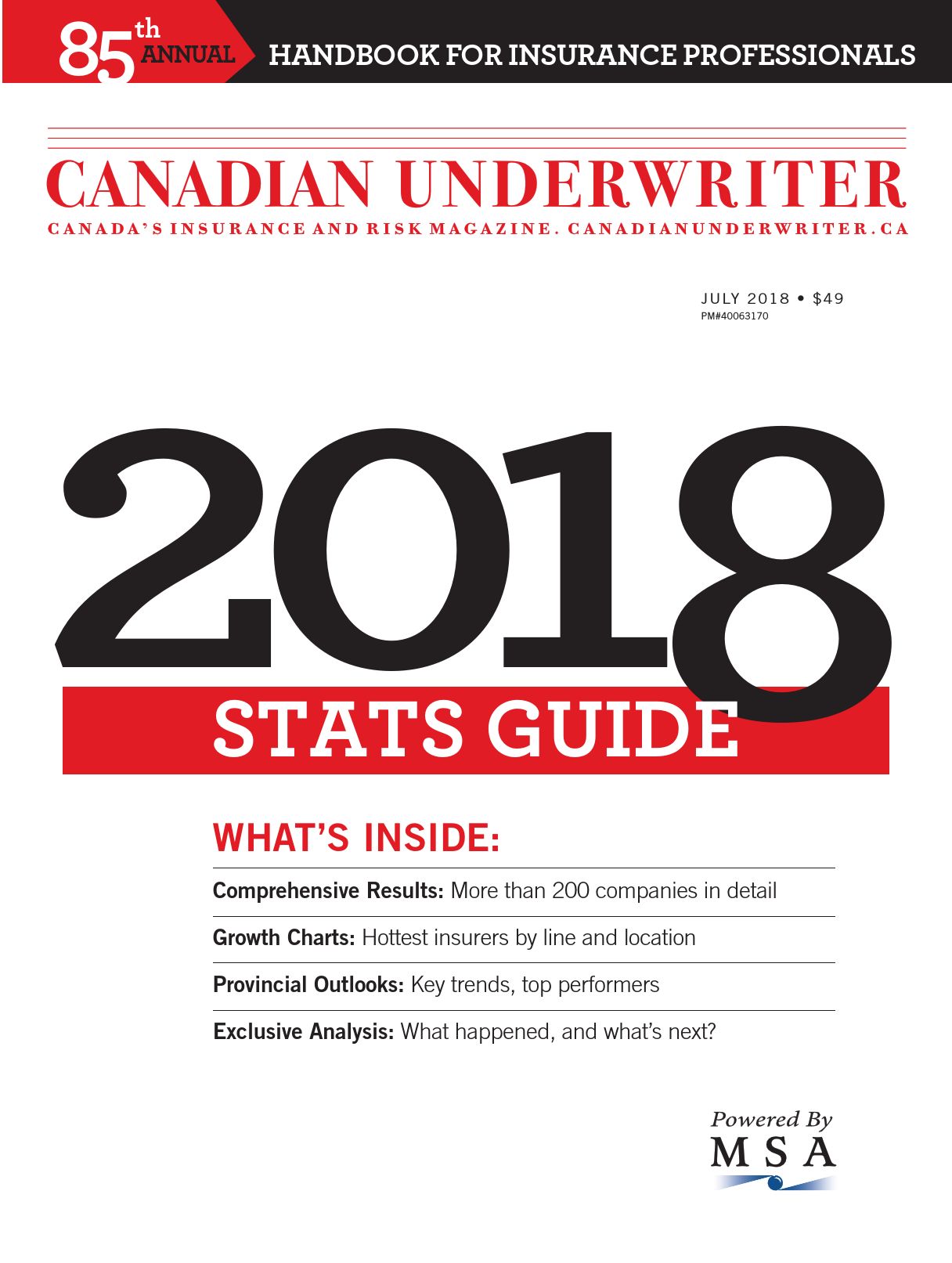 Canadian Underwriter – 1 juillet 2018