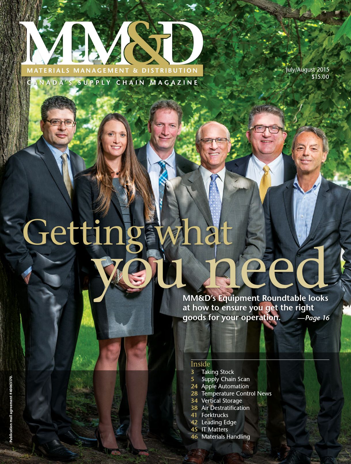 Inside Logistics – July / August 2015