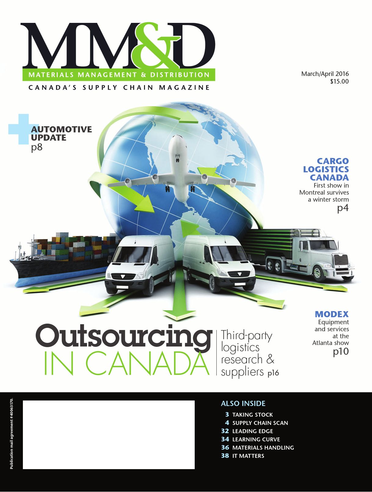 Inside Logistics – Mars / April 2016