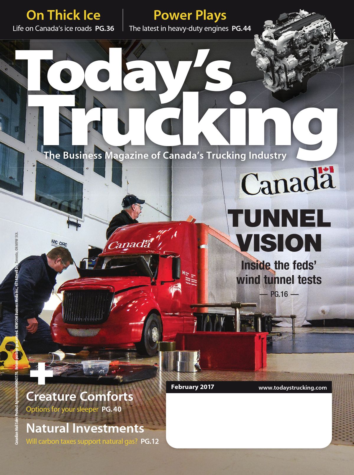 Today’s Trucking – 1 février 2017