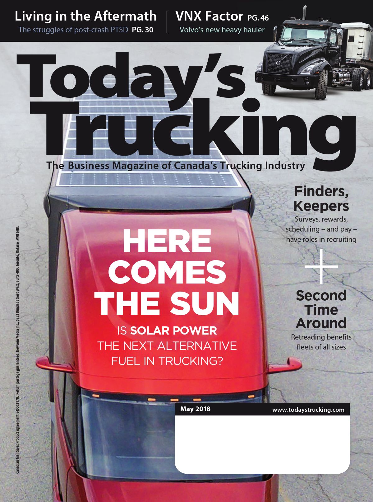 Today’s Trucking – 1 mai 2018