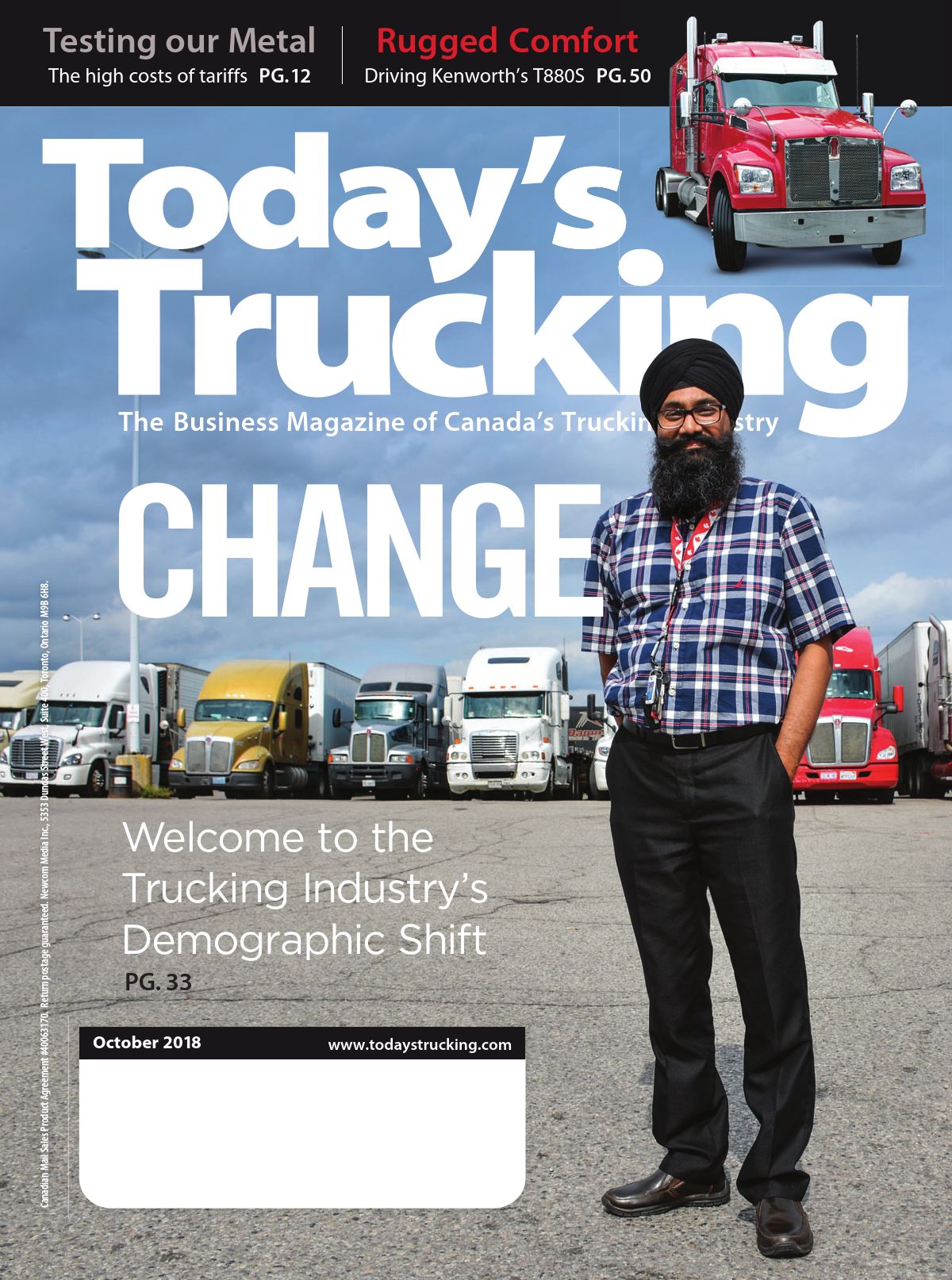 Today’s Trucking – 1 octobre 2018