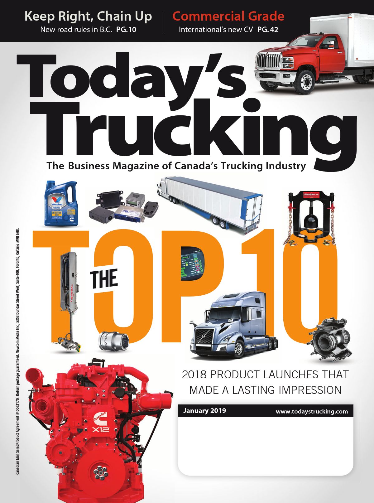 Today’s Trucking – 1 janvier 2019