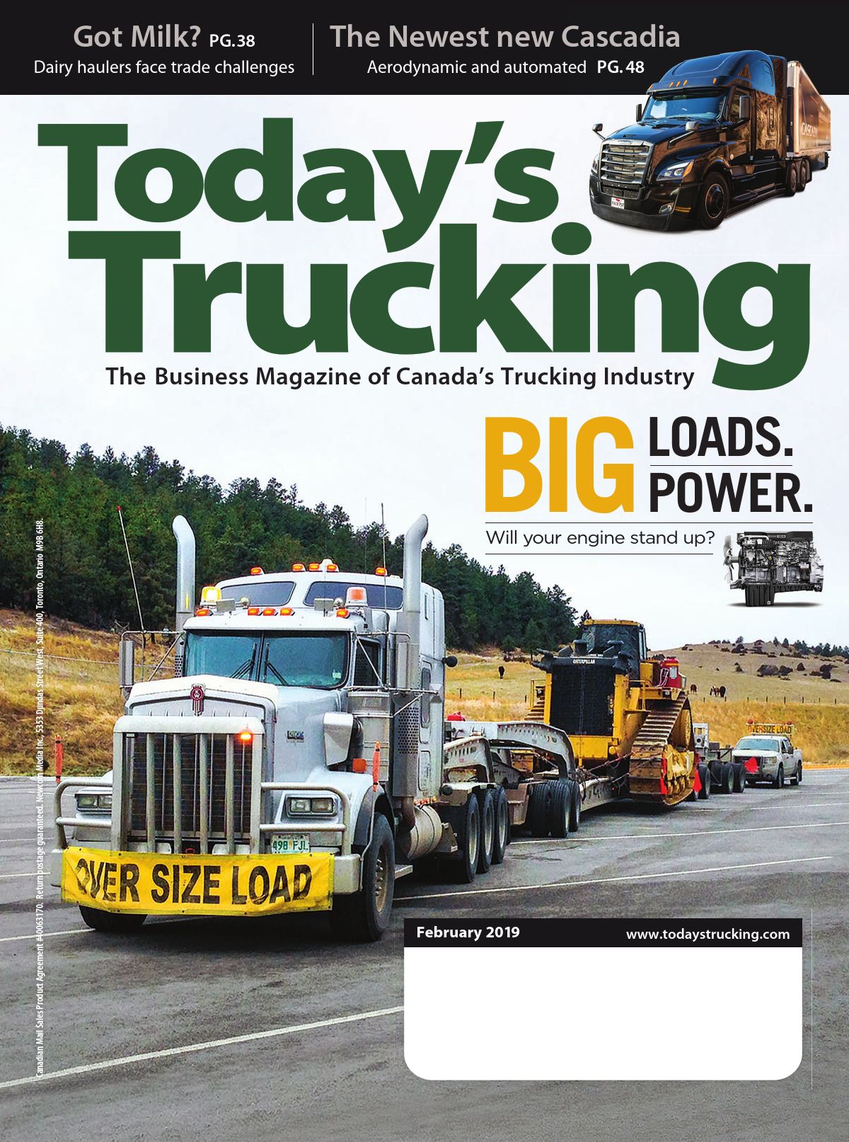 Today’s Trucking – 1 février 2019