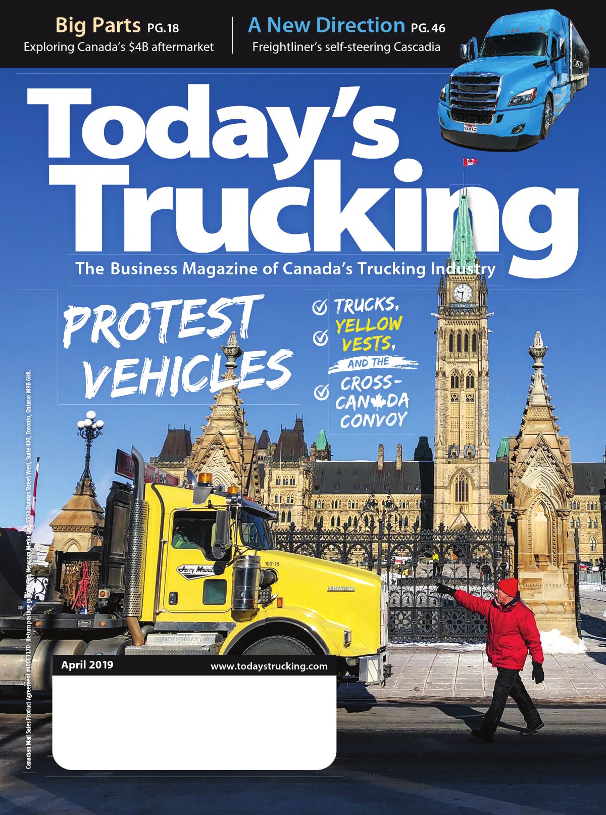 Today’s Trucking – 1 avril 2019