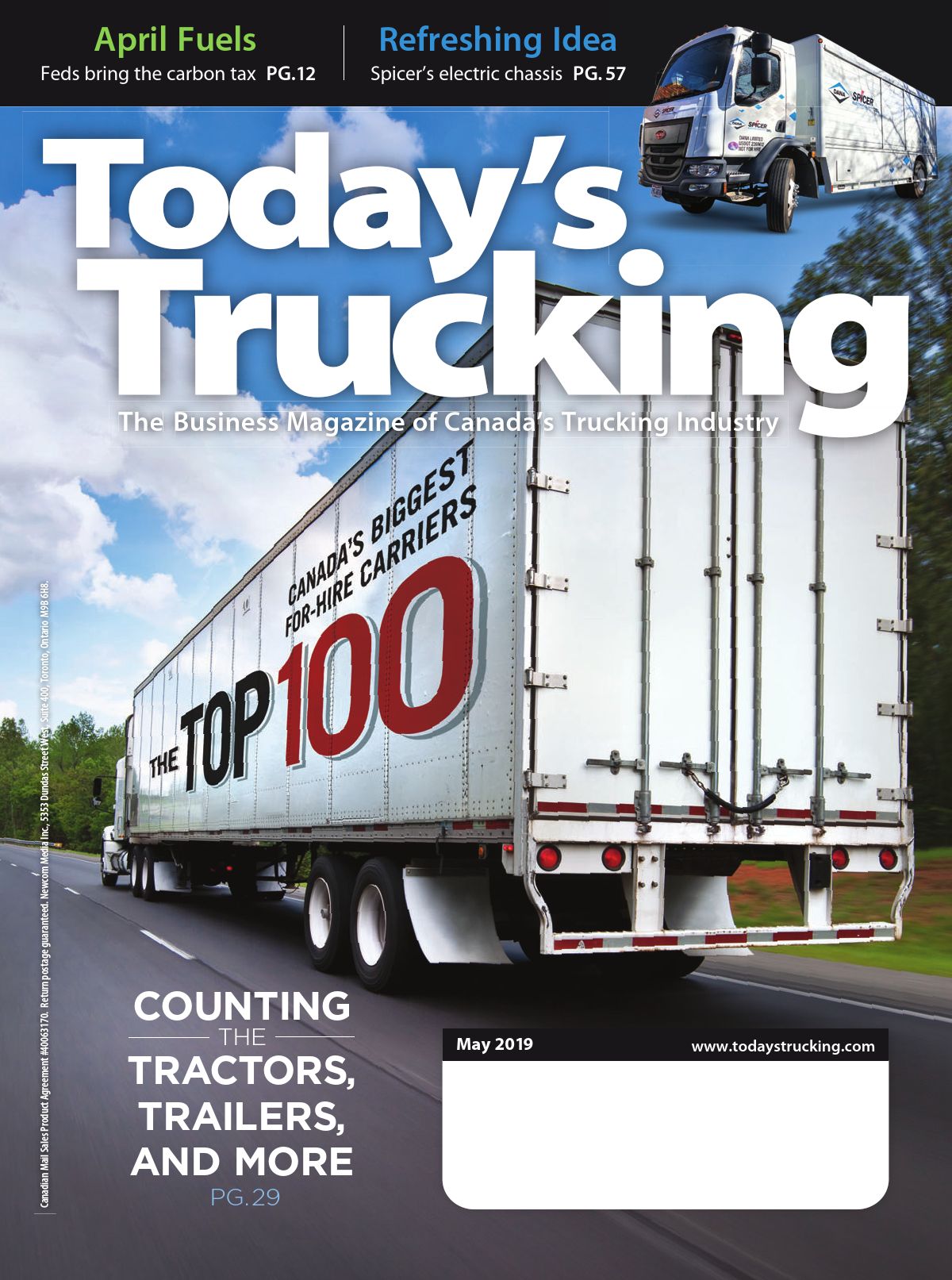 Today’s Trucking – 1 mai 2019