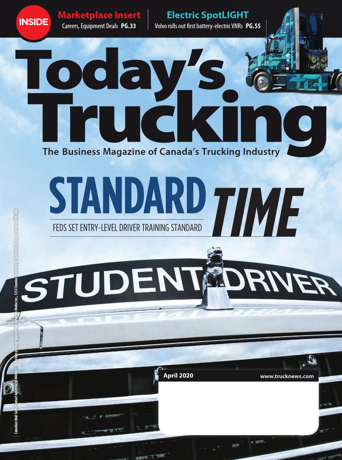 Today’s Trucking – 1 avril 2020