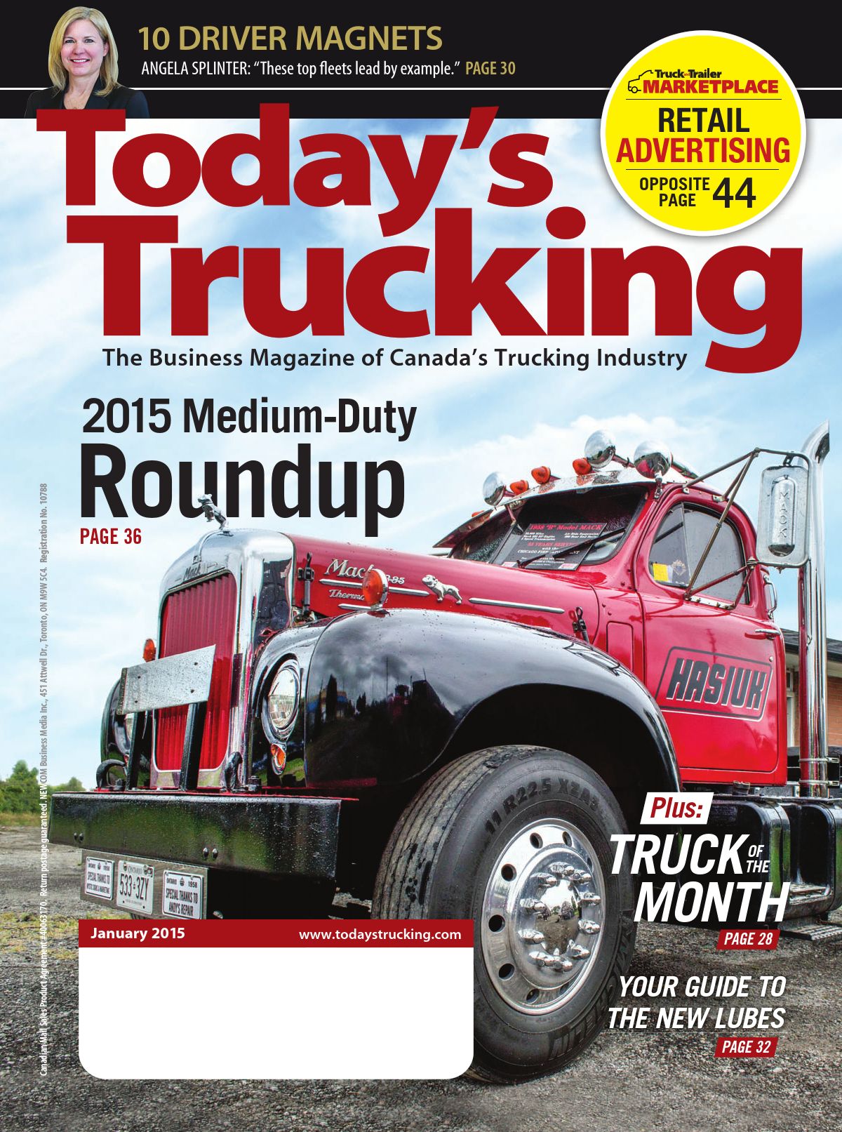 Today’s Trucking – January 2015