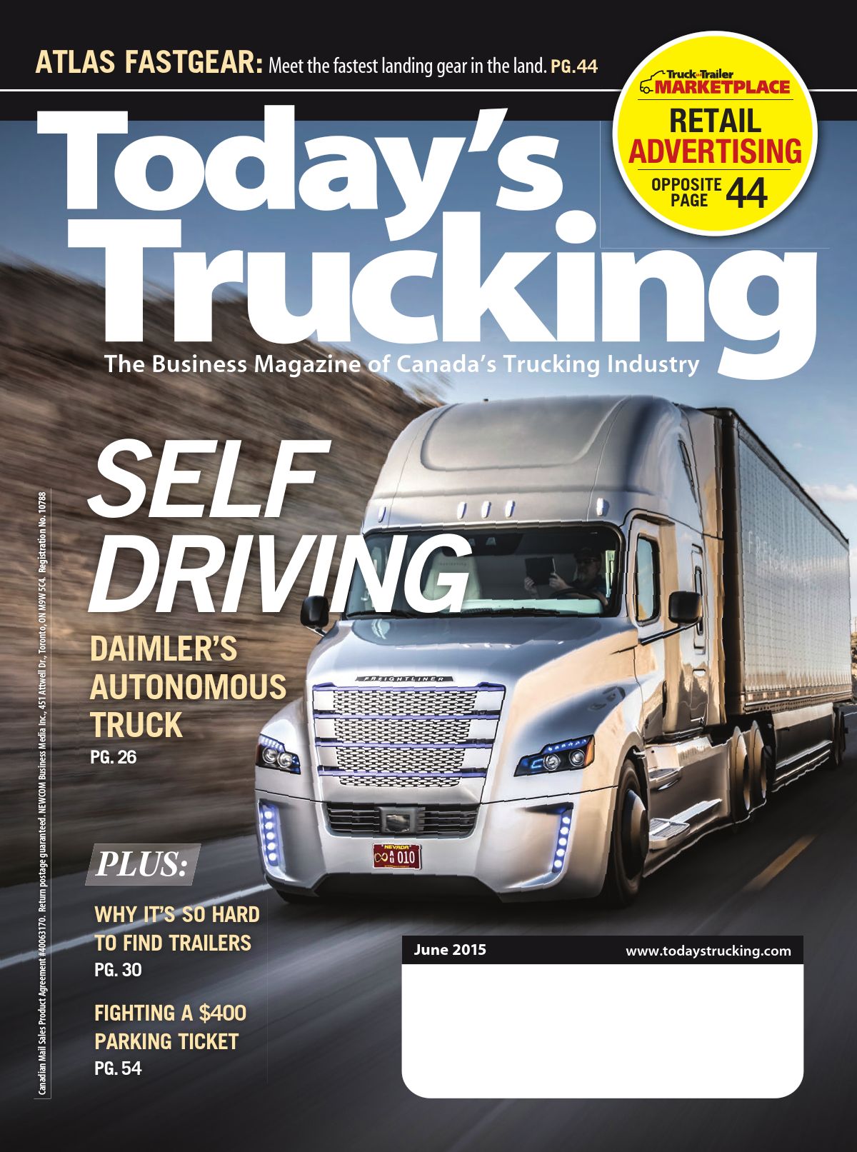 Today’s Trucking – June 2015