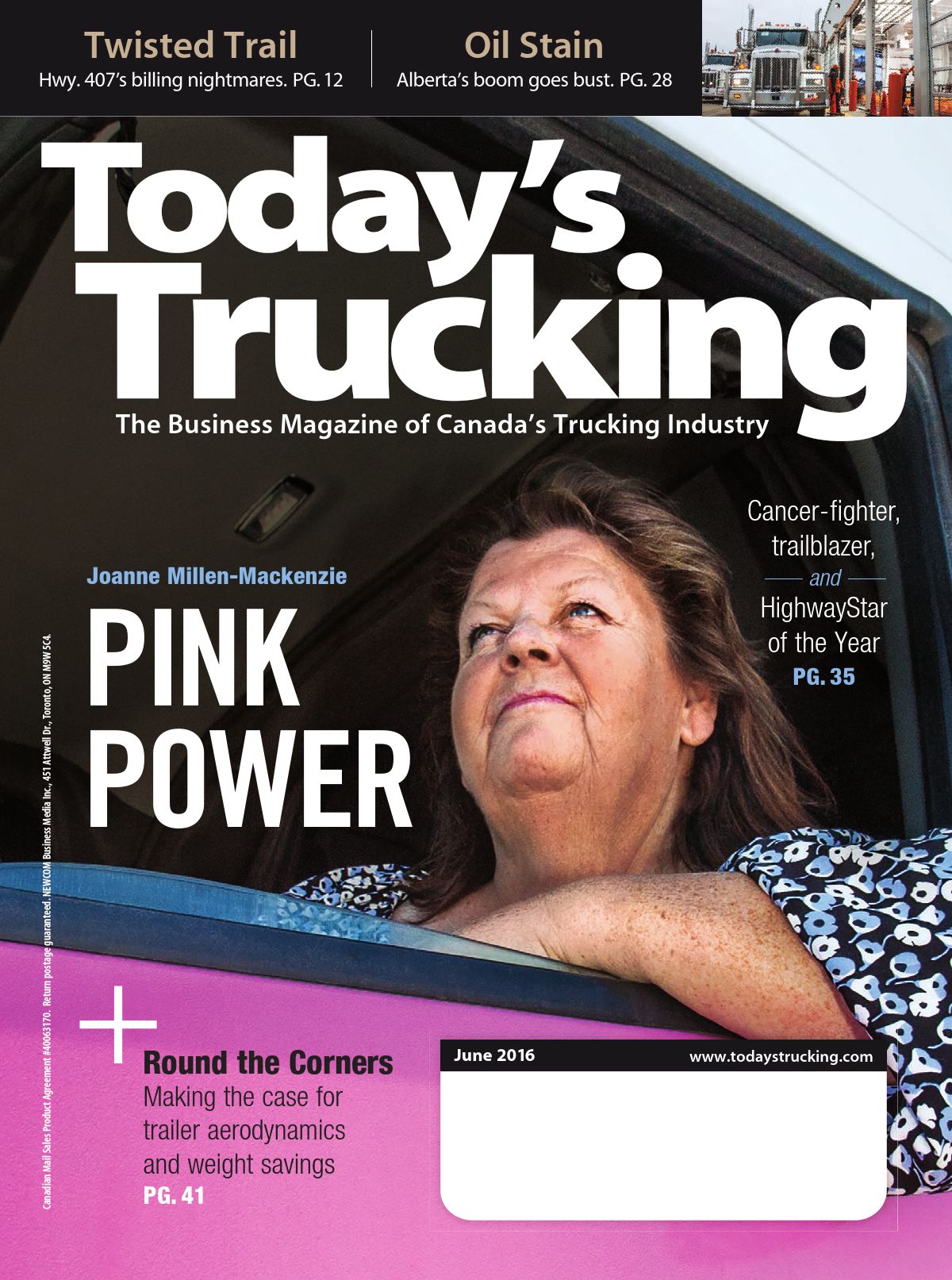 Today’s Trucking – June 2016