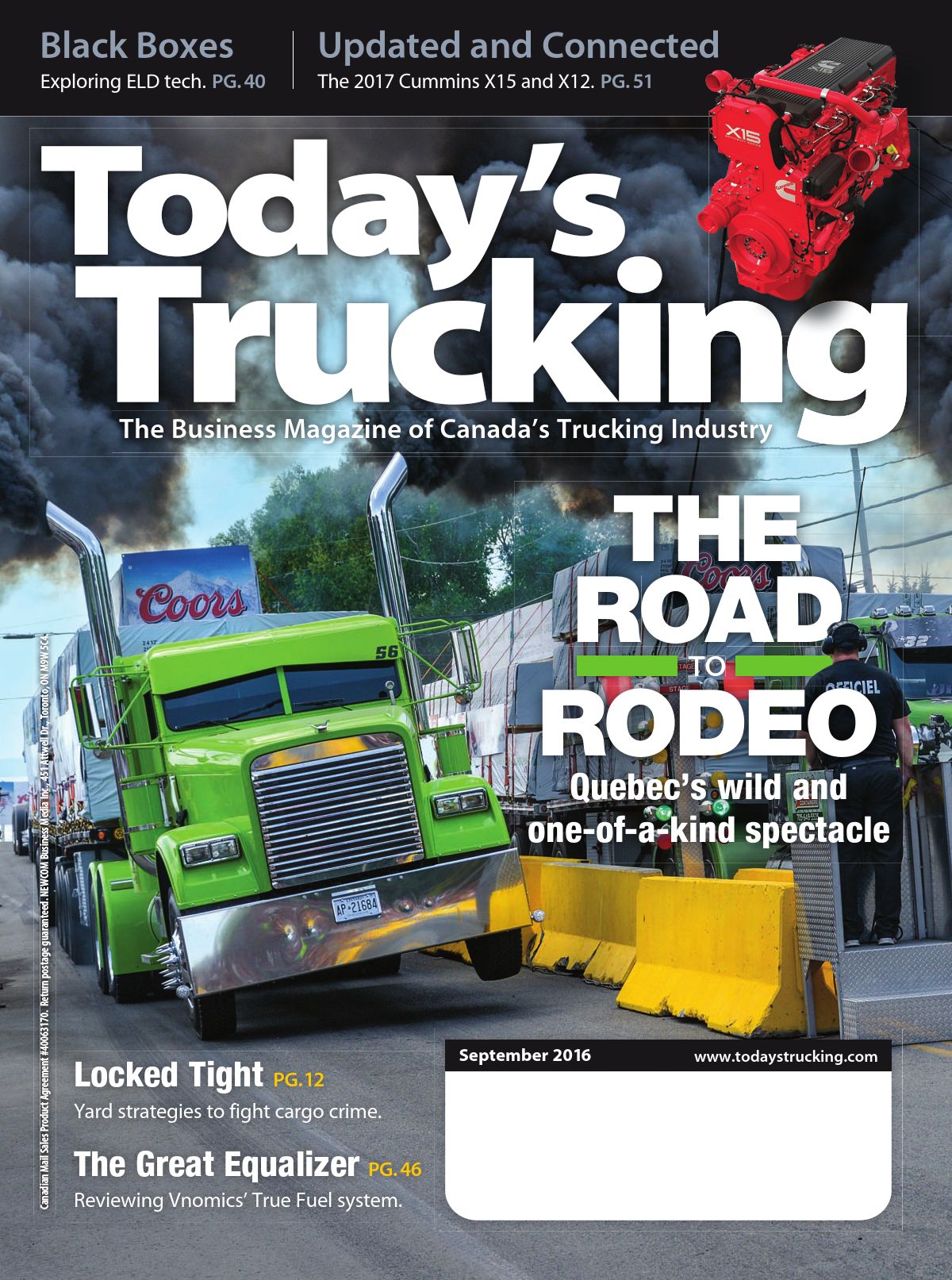 Today’s Trucking – September 2016