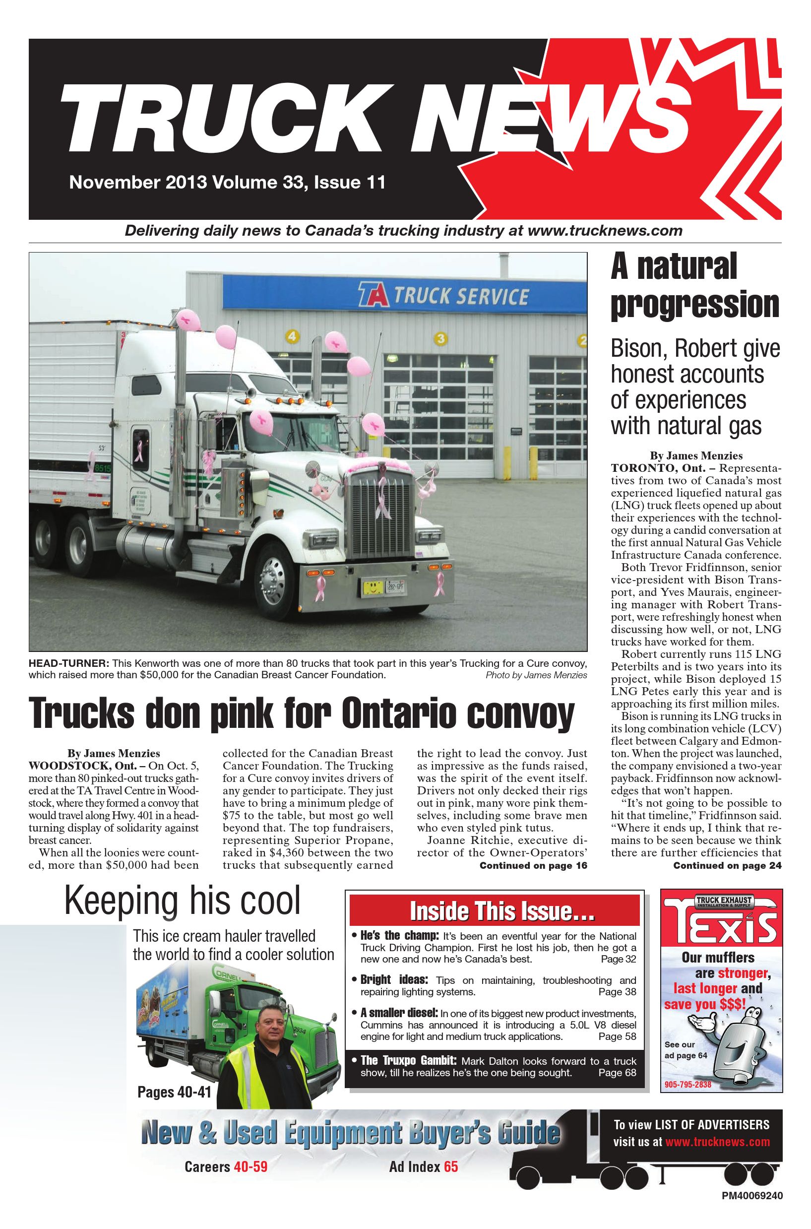 Truck News East – 1 novembre 2013