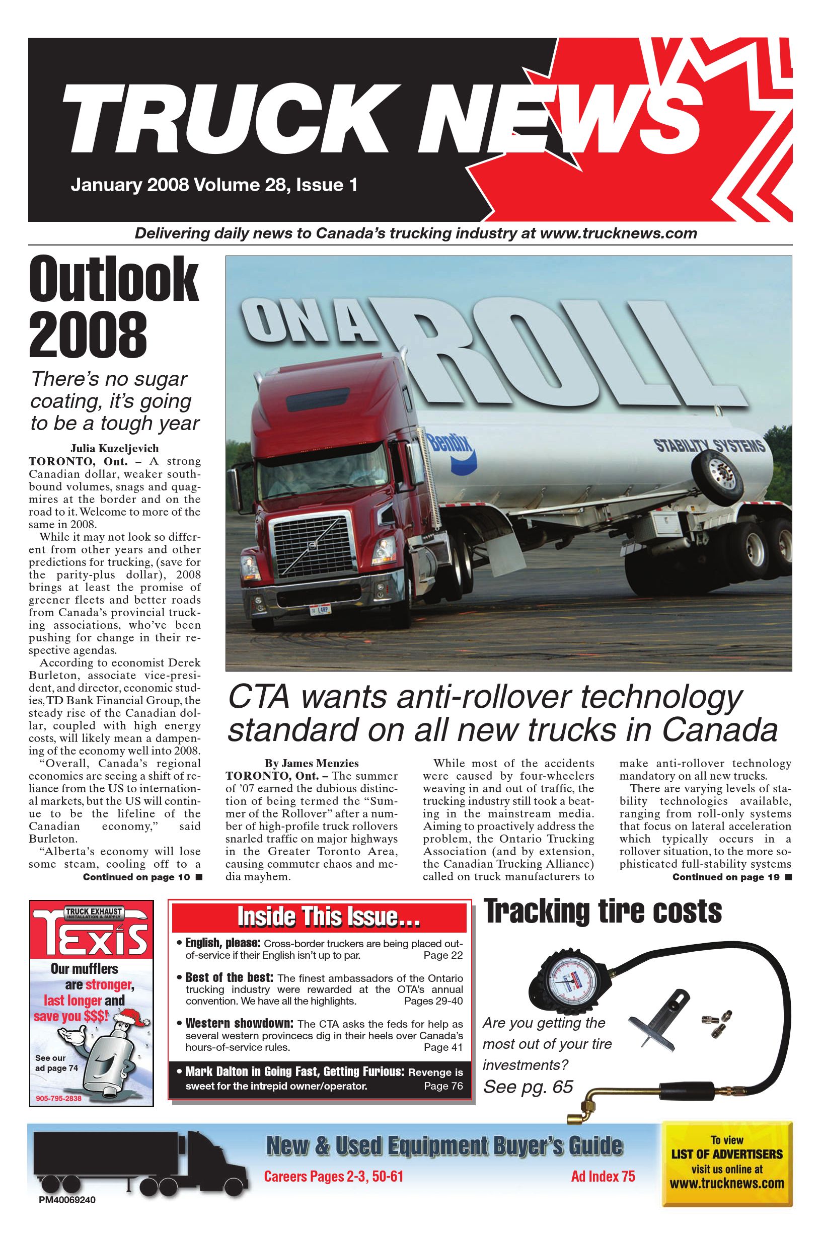 Truck News East – January 2008