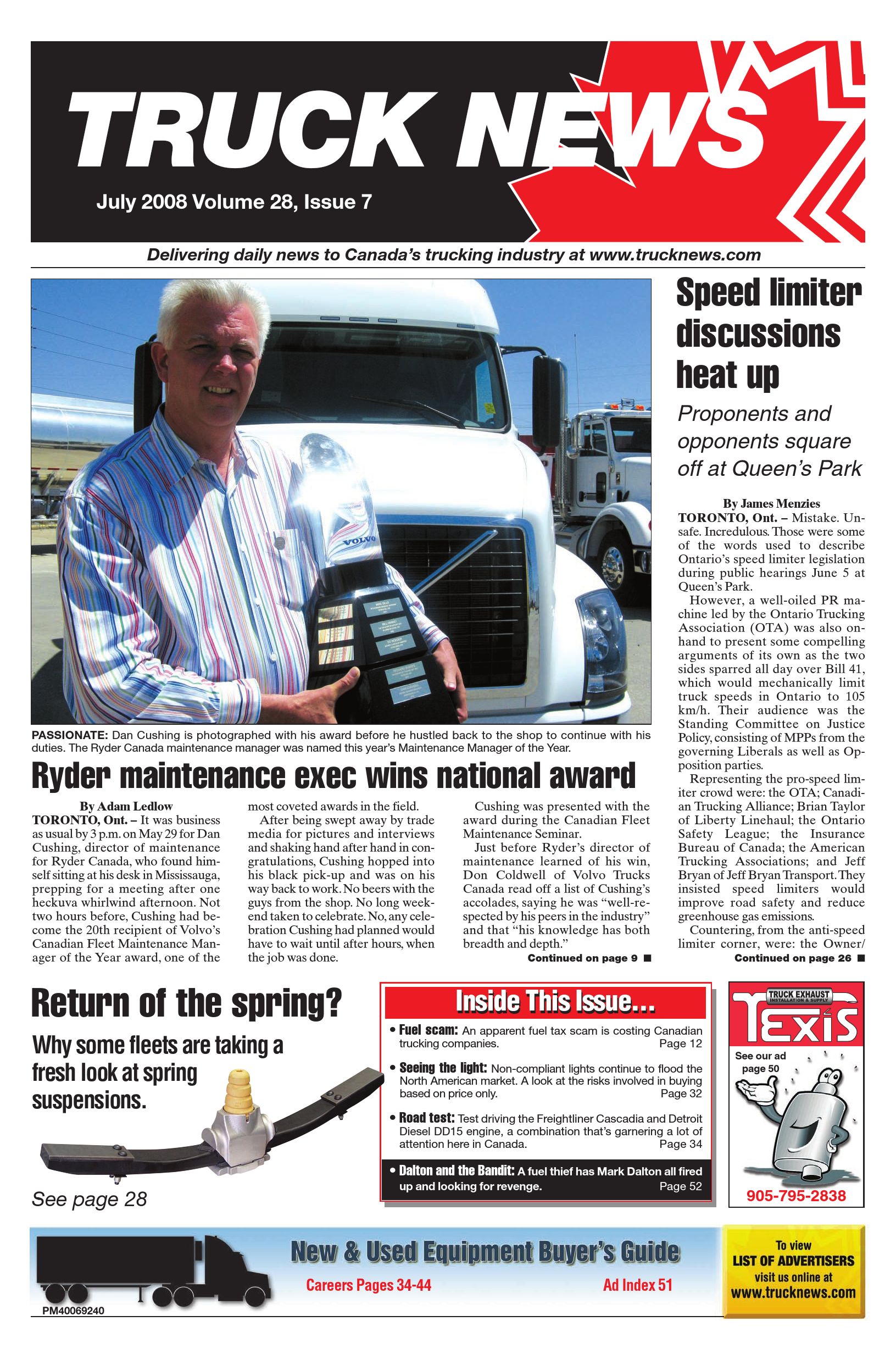 Truck News East – July 2008