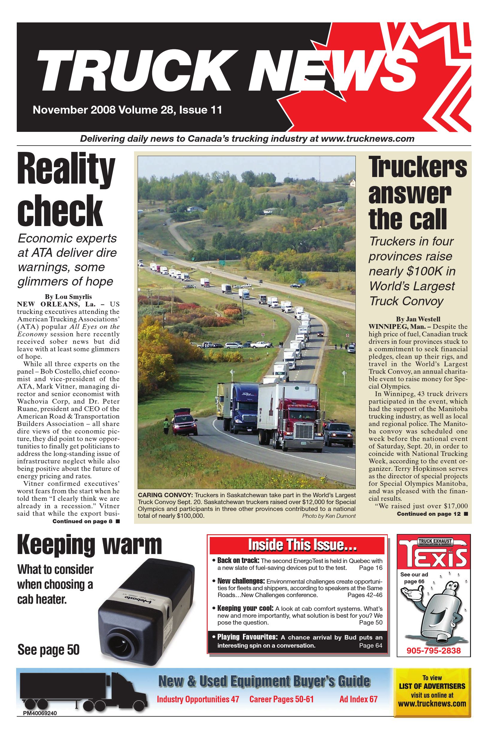 Truck News East – November 2008