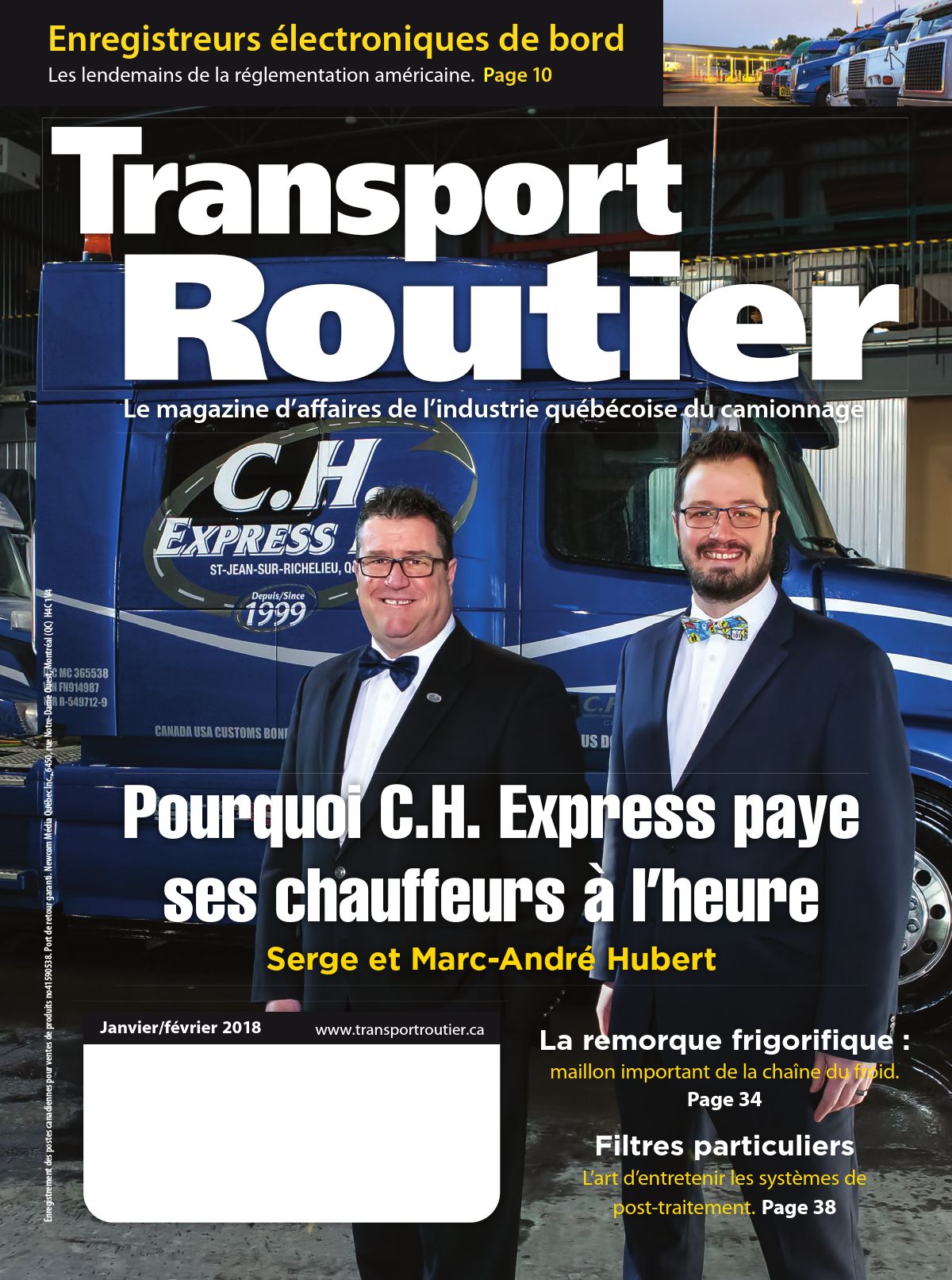 Transport routier – 1 février 2018