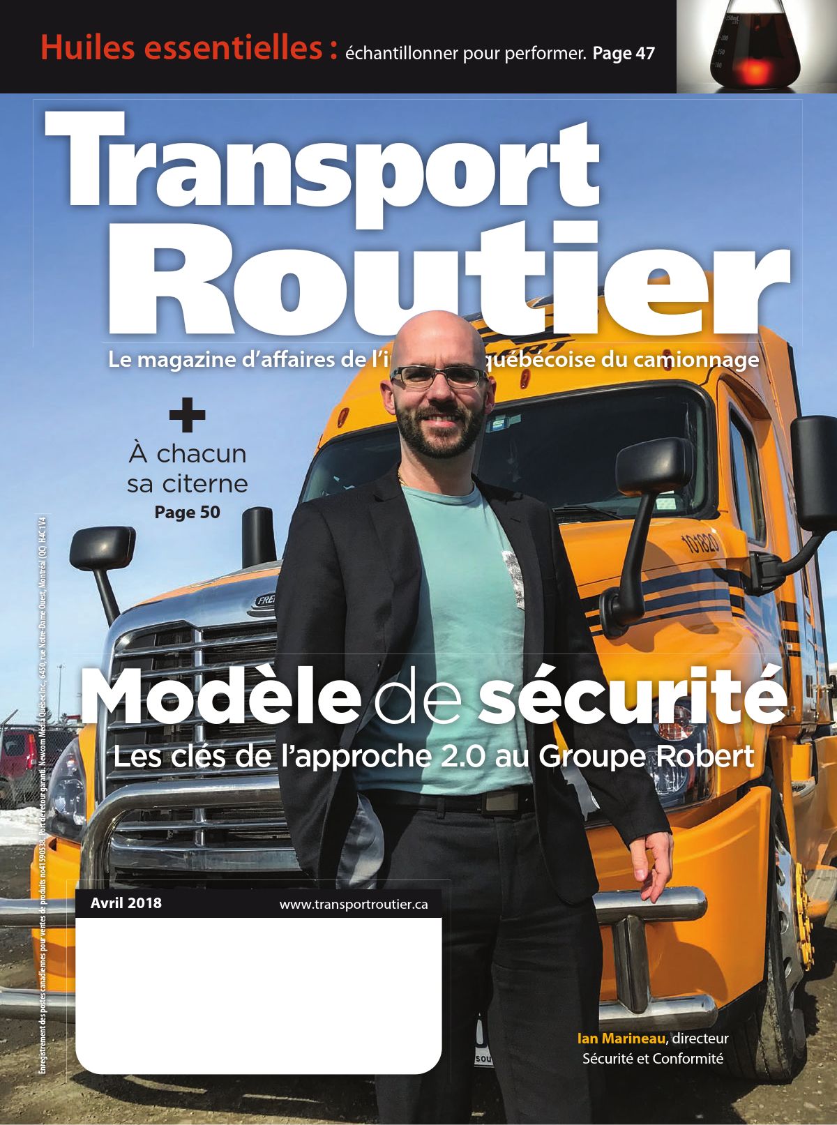 Transport routier – 1 avril 2018