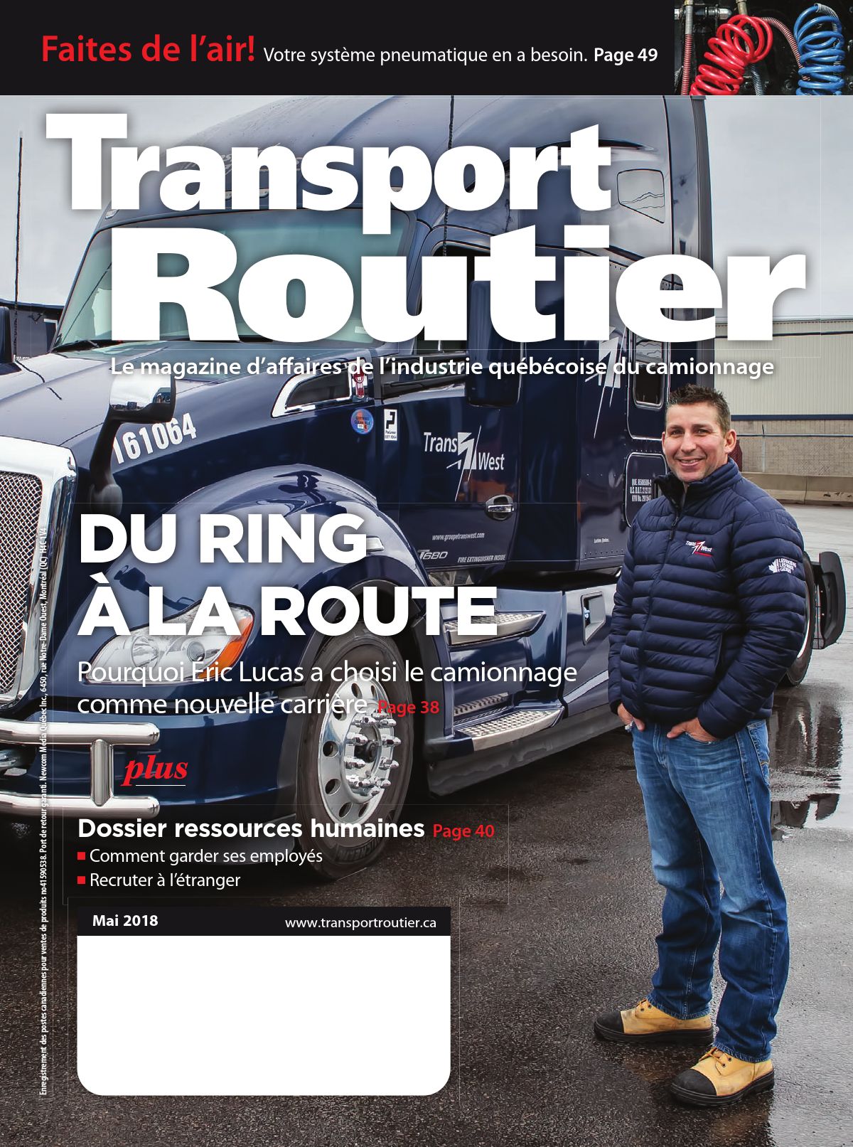 Transport routier – 1 mai 2018