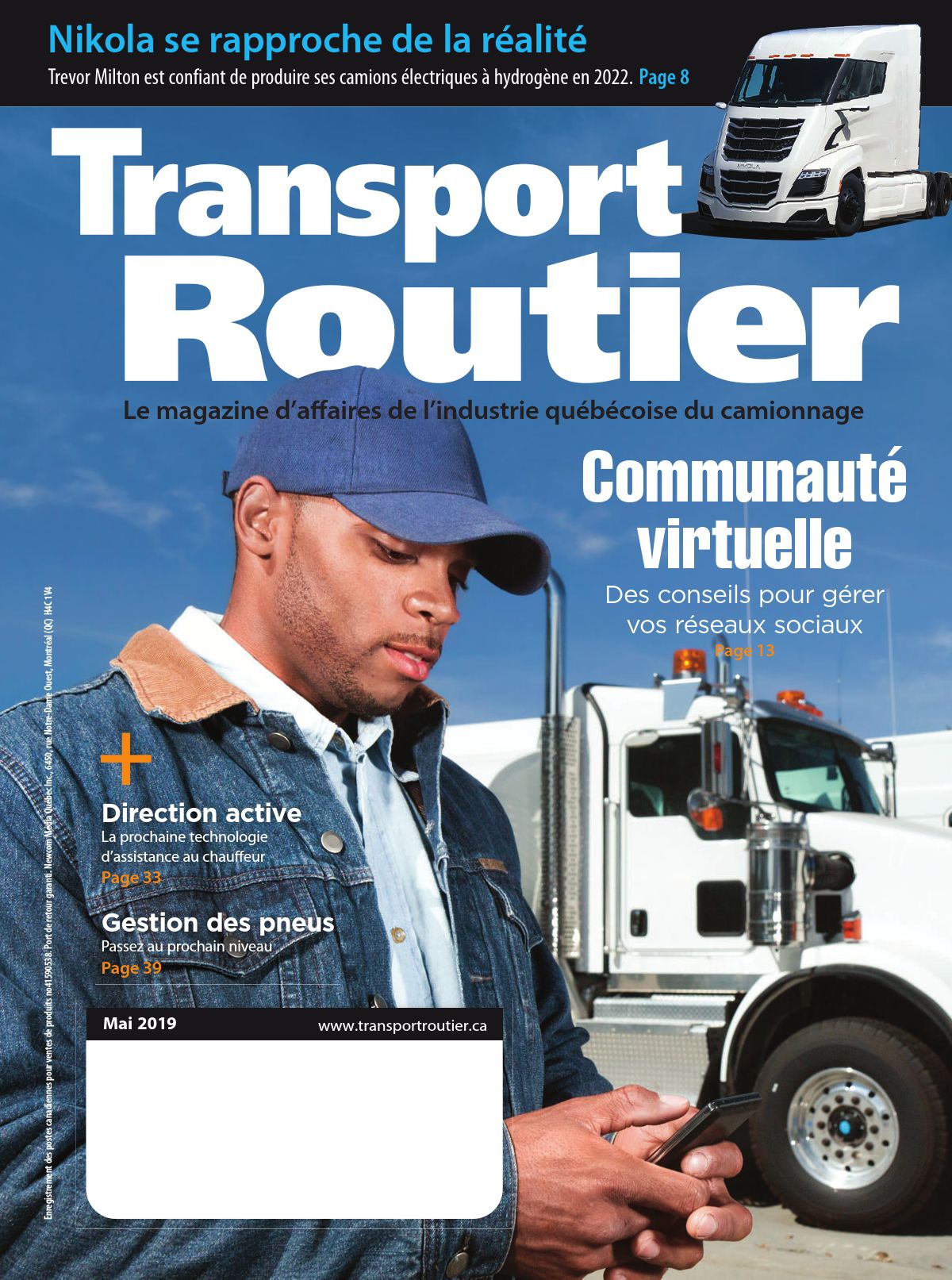 Transport routier – 1 mai 2019