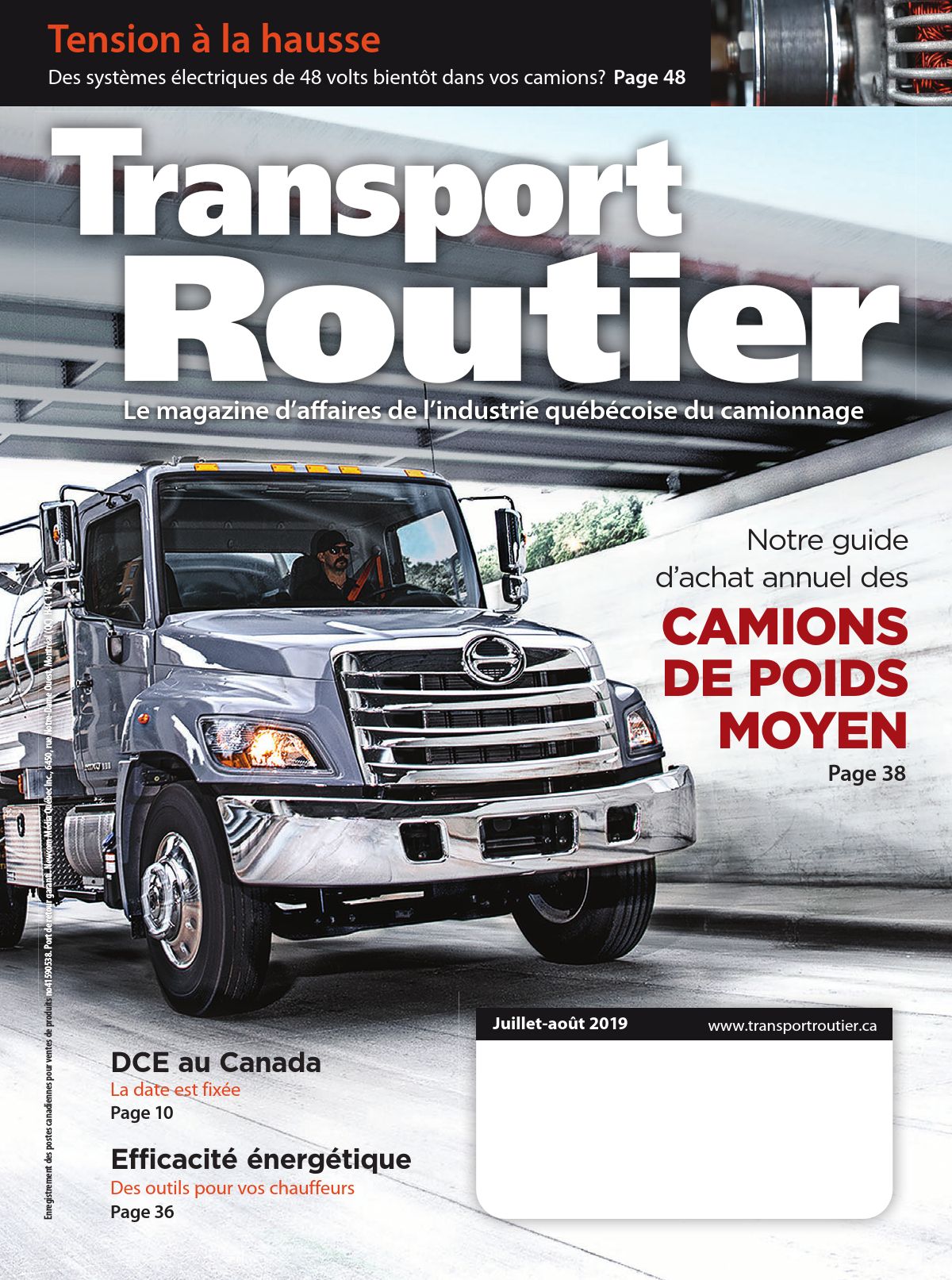 Transport routier – 1 juillet 2019