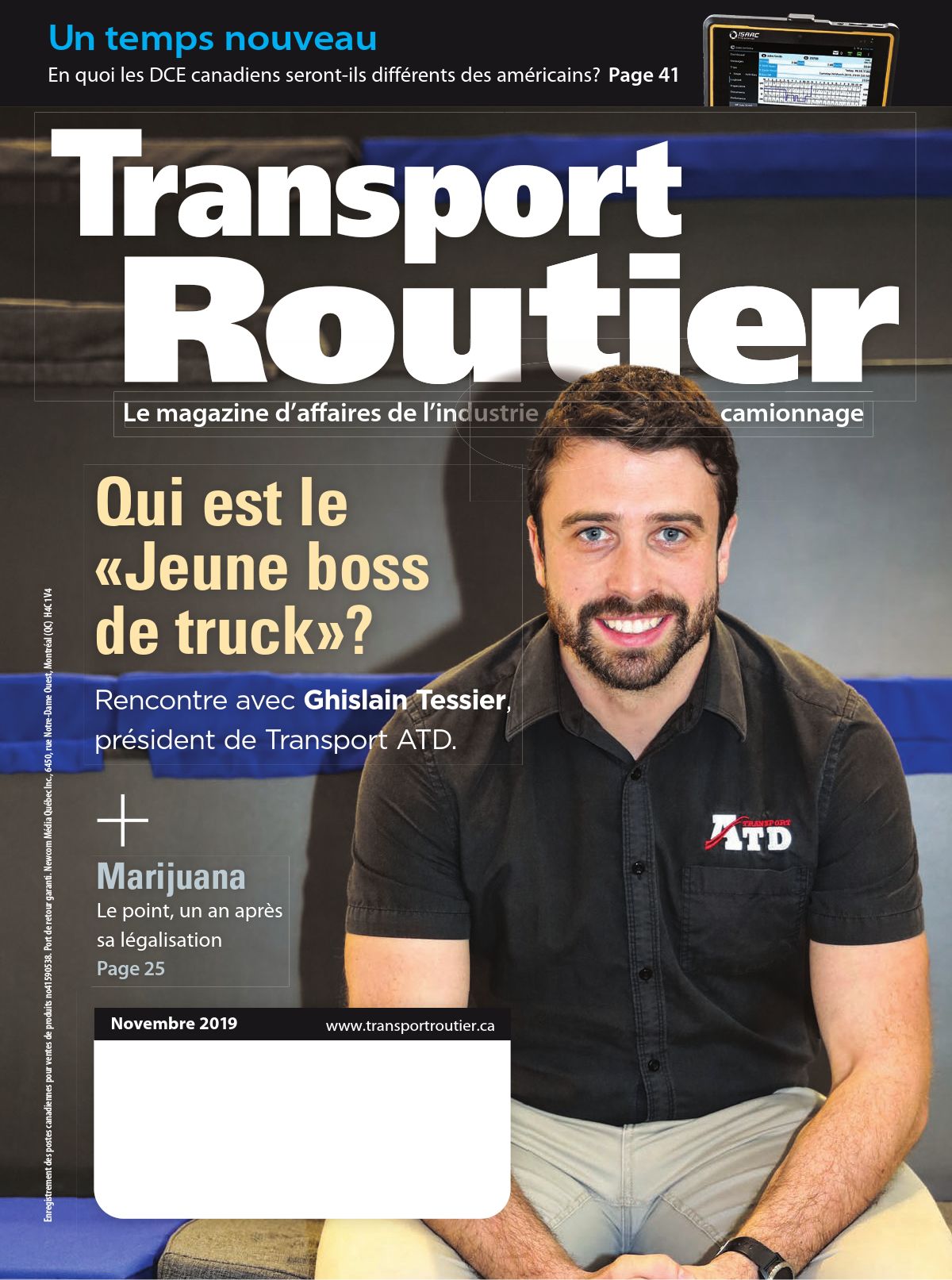 Transport routier – 1 novembre 2019