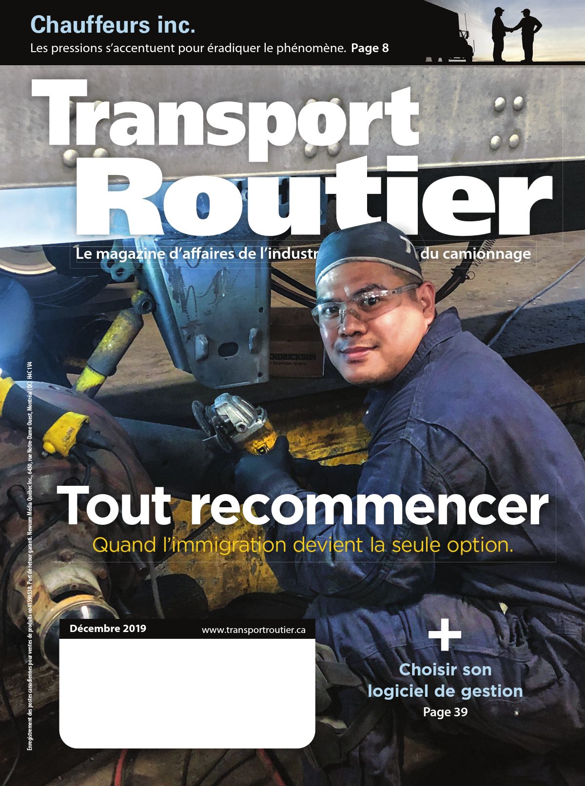 Transport routier – 1 décembre 2019