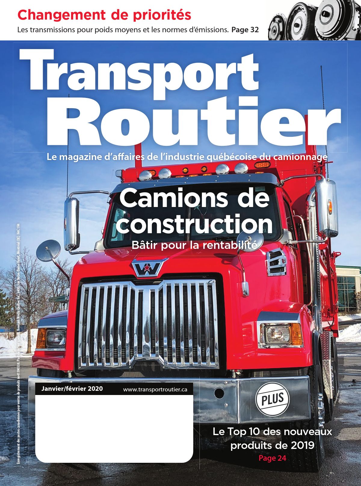 Transport routier – 1 février 2020